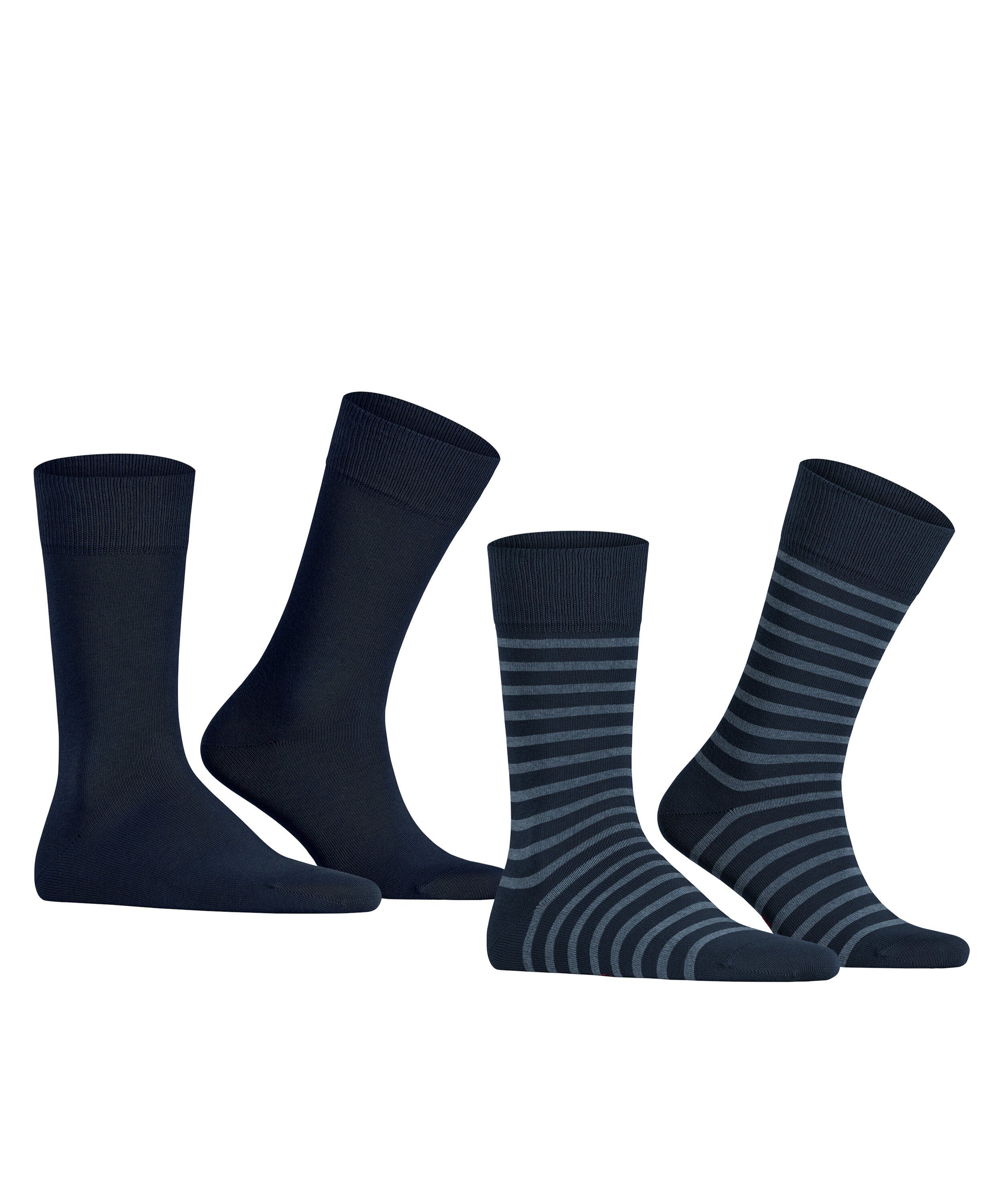 Wäsche/Bademode Socken Esprit Socken Fine Stripe 2-Pack (2-Paar) aus Biobaumwolle