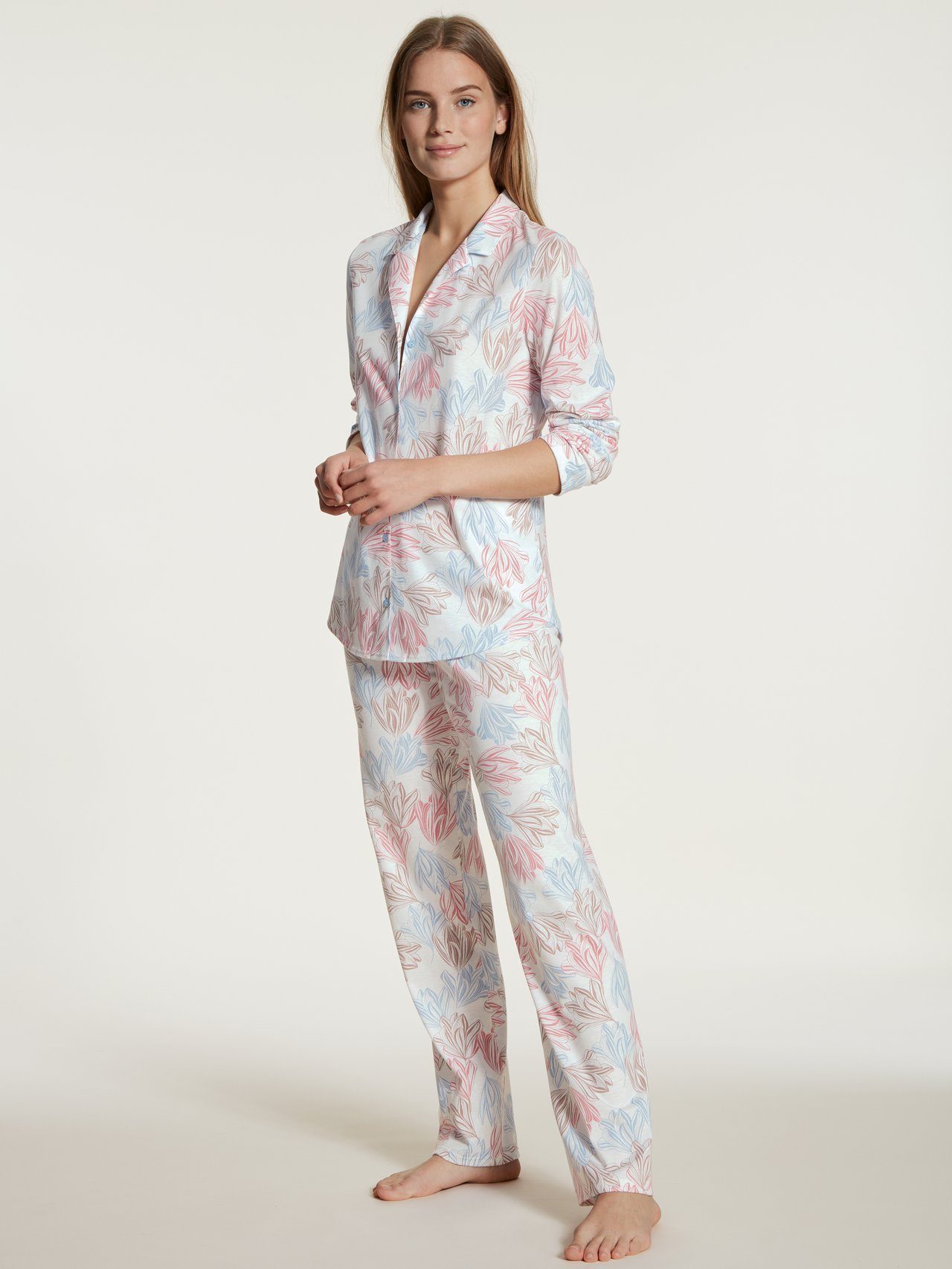 Night Lovers Pyjama Buttoned | escapeauthority.com