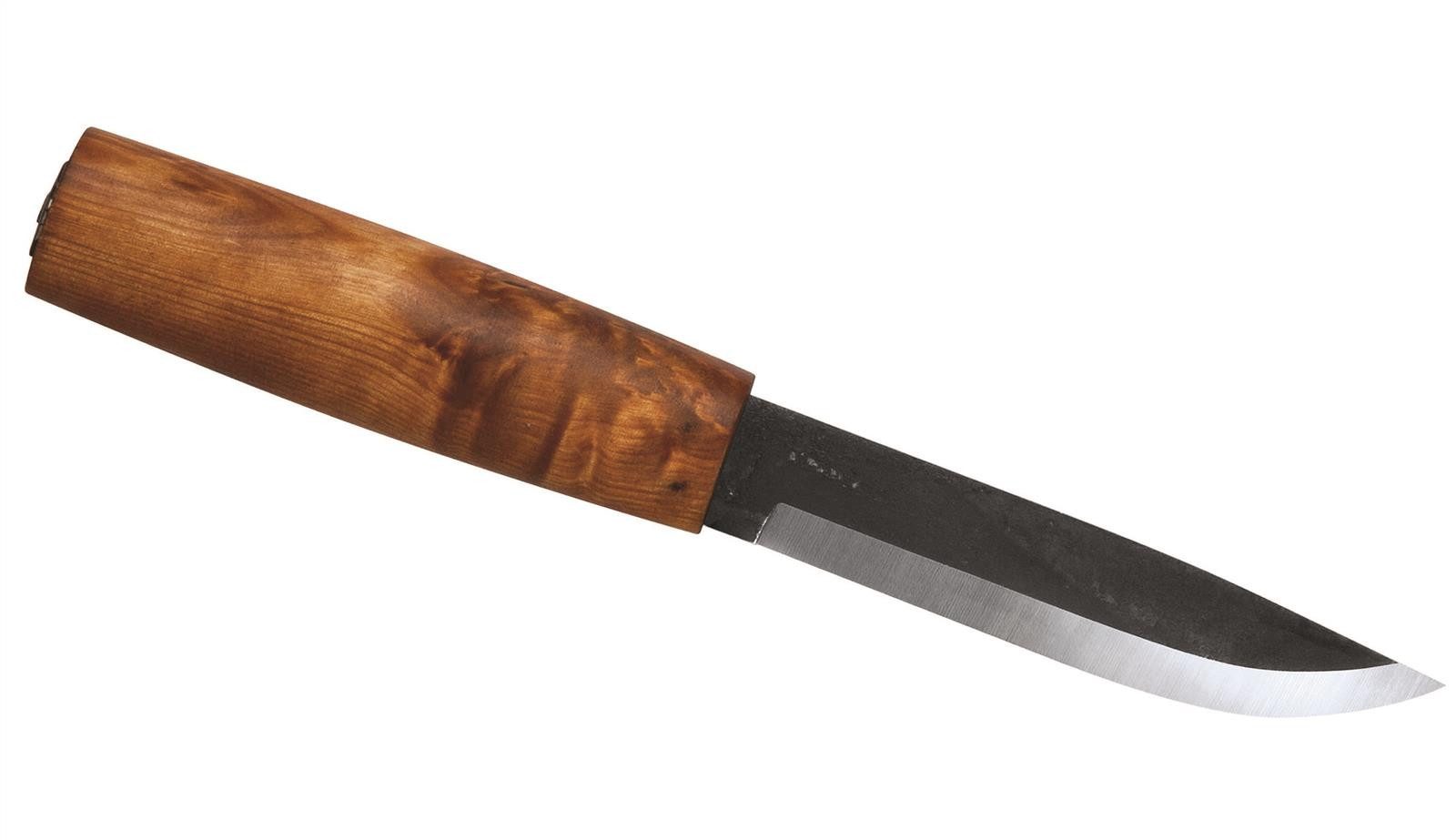 Helle Universalmesser Helle Dreilagen-Carbonstahl Messer VIKING geölter Birkenholzgriff