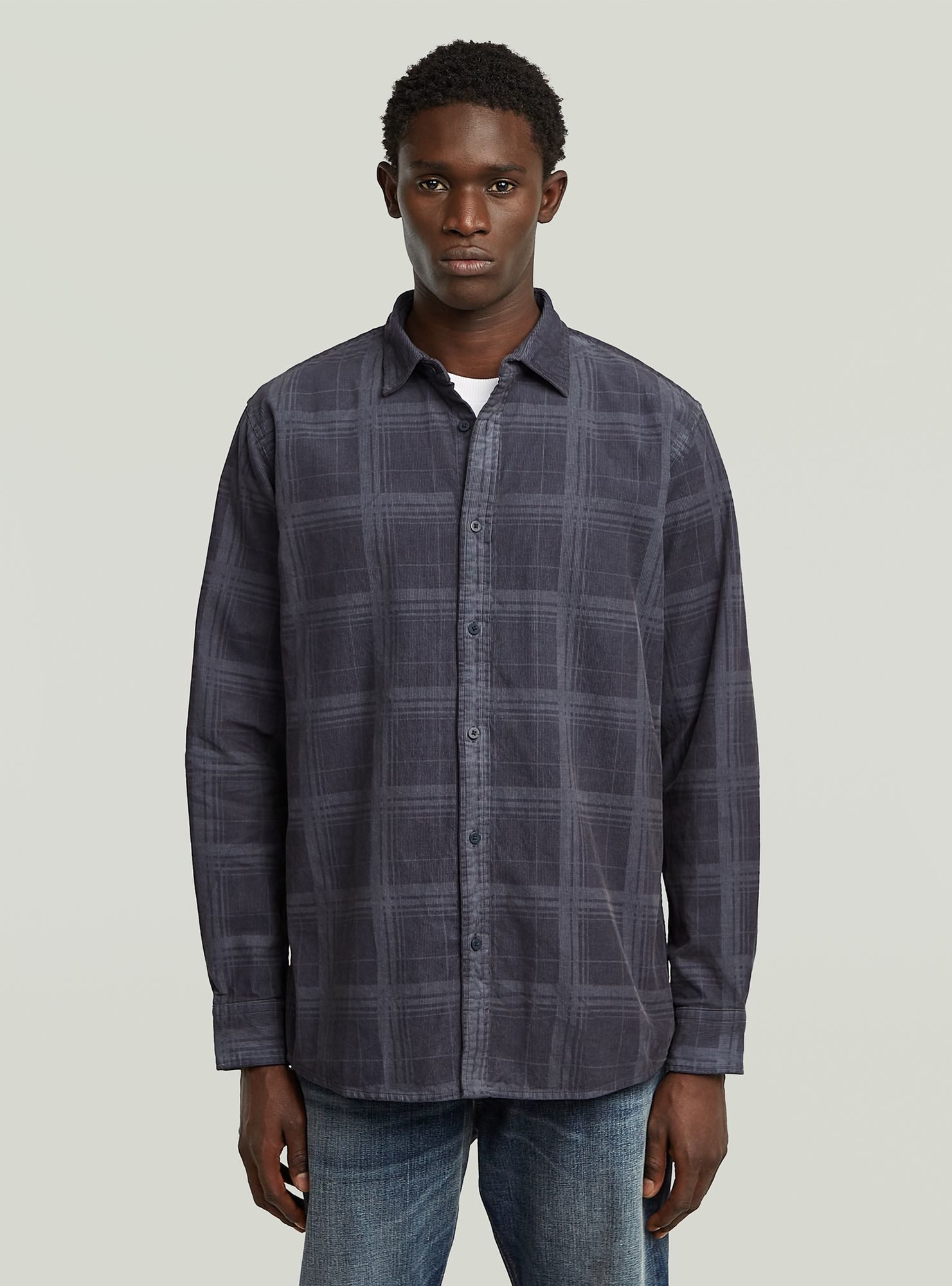 G-STAR Langarmshirt Clean Regular Hemd