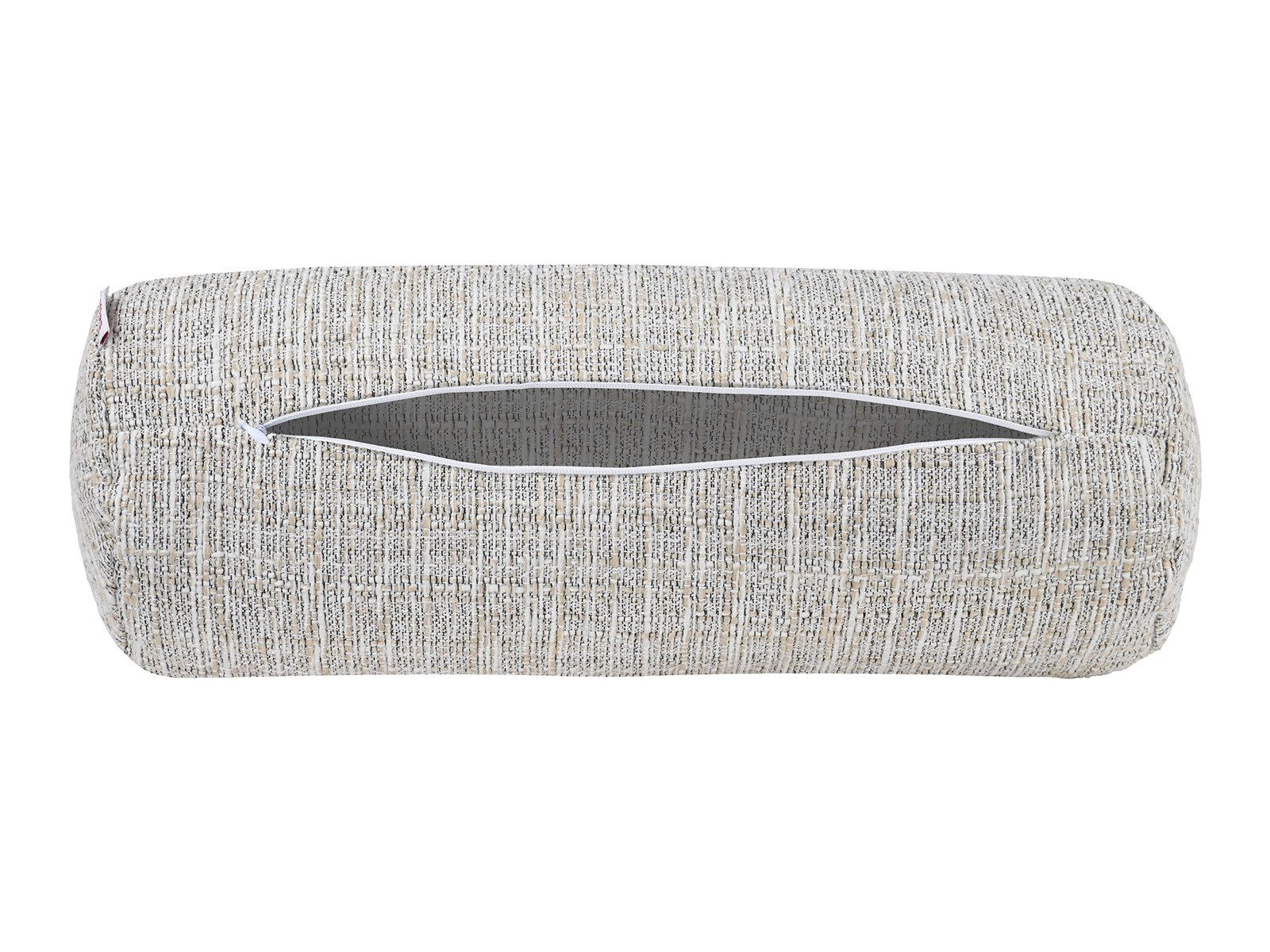 beties Nackenrollenbezug Freiluft, (1 Stück), In- und Outdoor – Ideal auch für Garten & Terrasse; melange‑beige