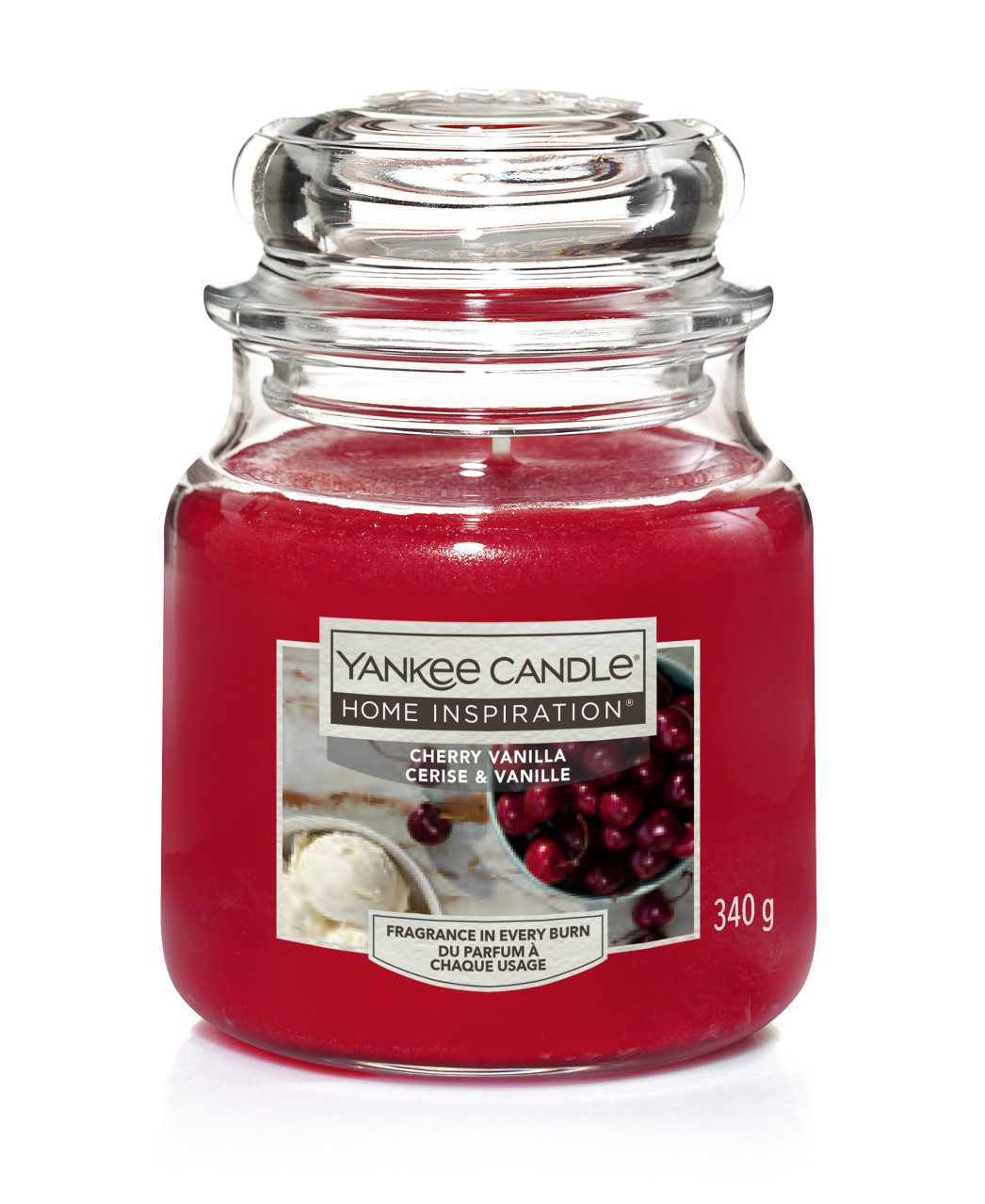 Yankee Candle Duftkerze Yankee Candle Duftkerze Mittleres Glas Cherry
