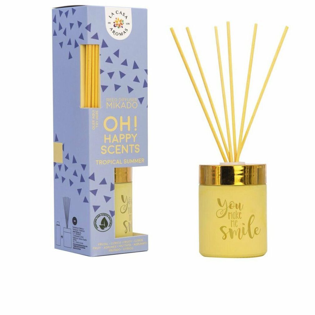 La Casa De Los Aromas Duftlampe Ambientador Mikado Tropical Summer You Make Me Smile 100