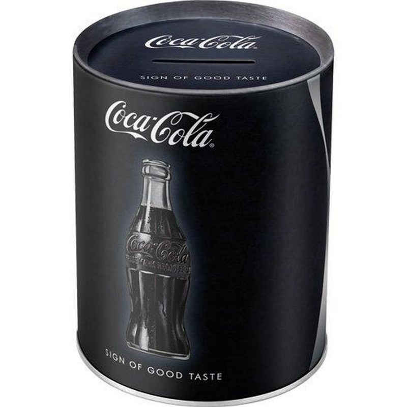 Nostalgic-Art Spardose Metall Sparbüchse Sparschwein - Coca-Cola