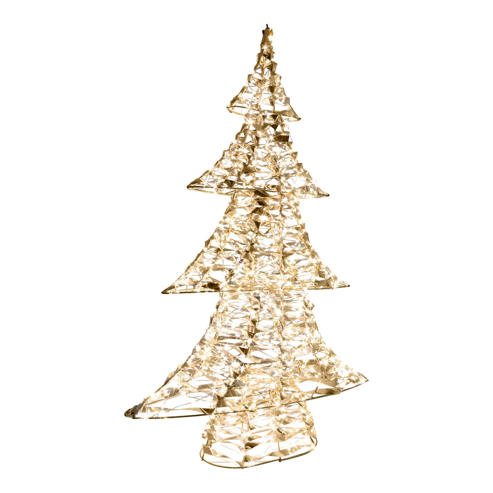 Christmas Paradise Künstlicher Weihnachtsbaum LED Weihnachtsbaum 80cm, Weihnachtsbaum, Timerfunktion: 6 Stunden an / 18 Stunden aus