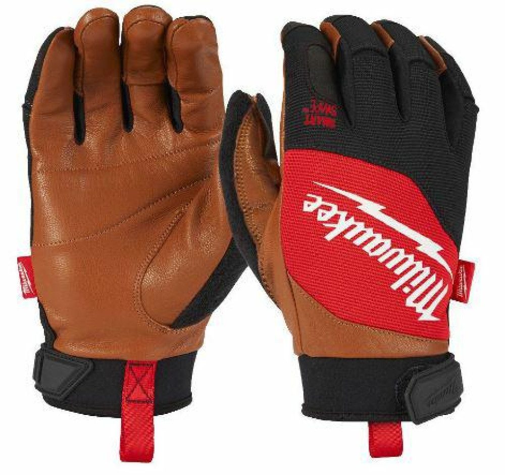 Milwaukee Arbeitshandschuhe MILWAUKEE Lederschutz-Handschuhe XXL/11 Hybrid 4932471915