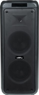 BigBen PARTY Box XL AU387223 Party-Lautsprecher (Bluetooth, 40 W, mit RGB-Beleuchtung, kabellos, mit Fernbedienung, inkl. 2 Mikrofone)