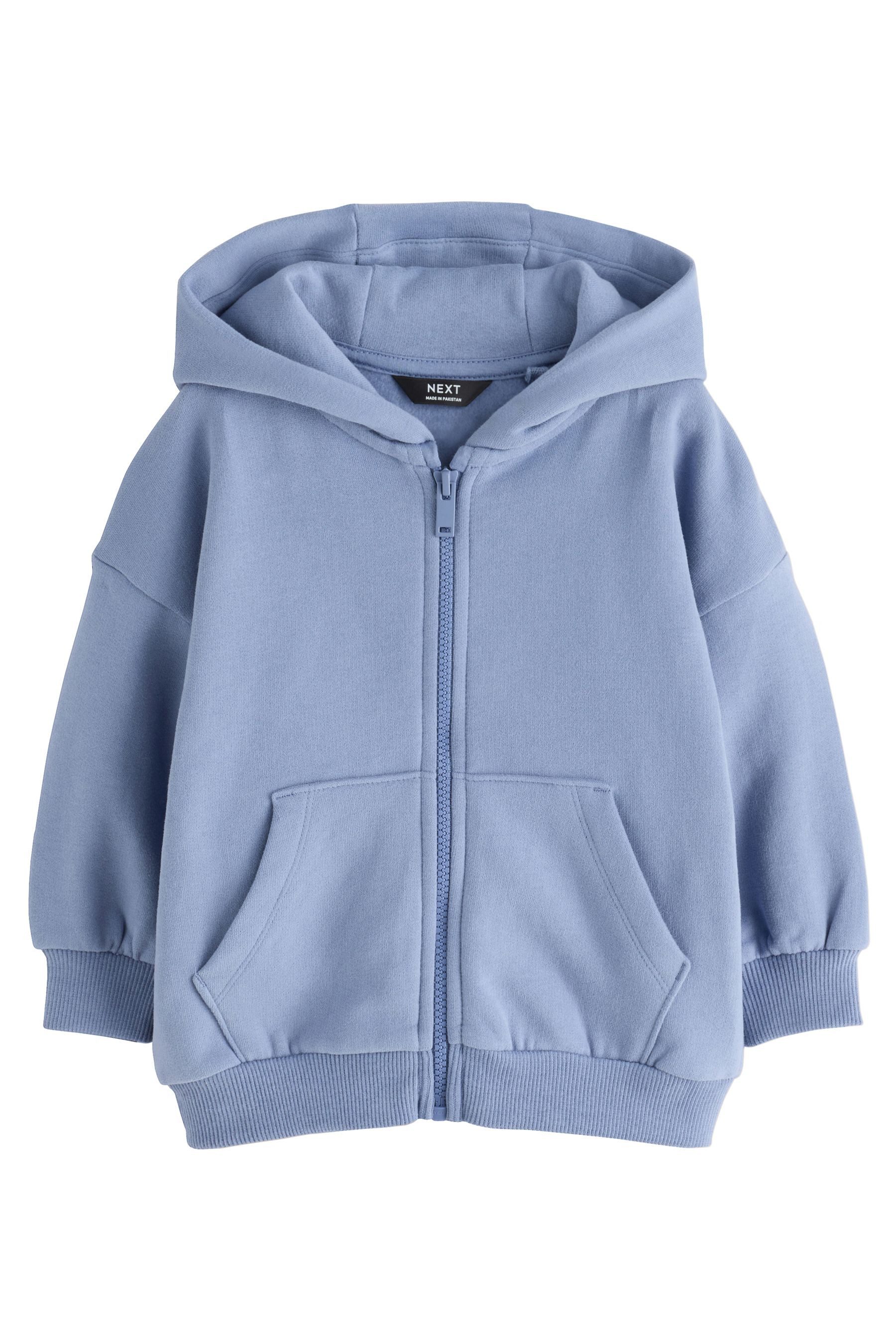 Next Kapuzenpullover Weiche Kapuzenjacke mit Reißverschluss (1-tlg)