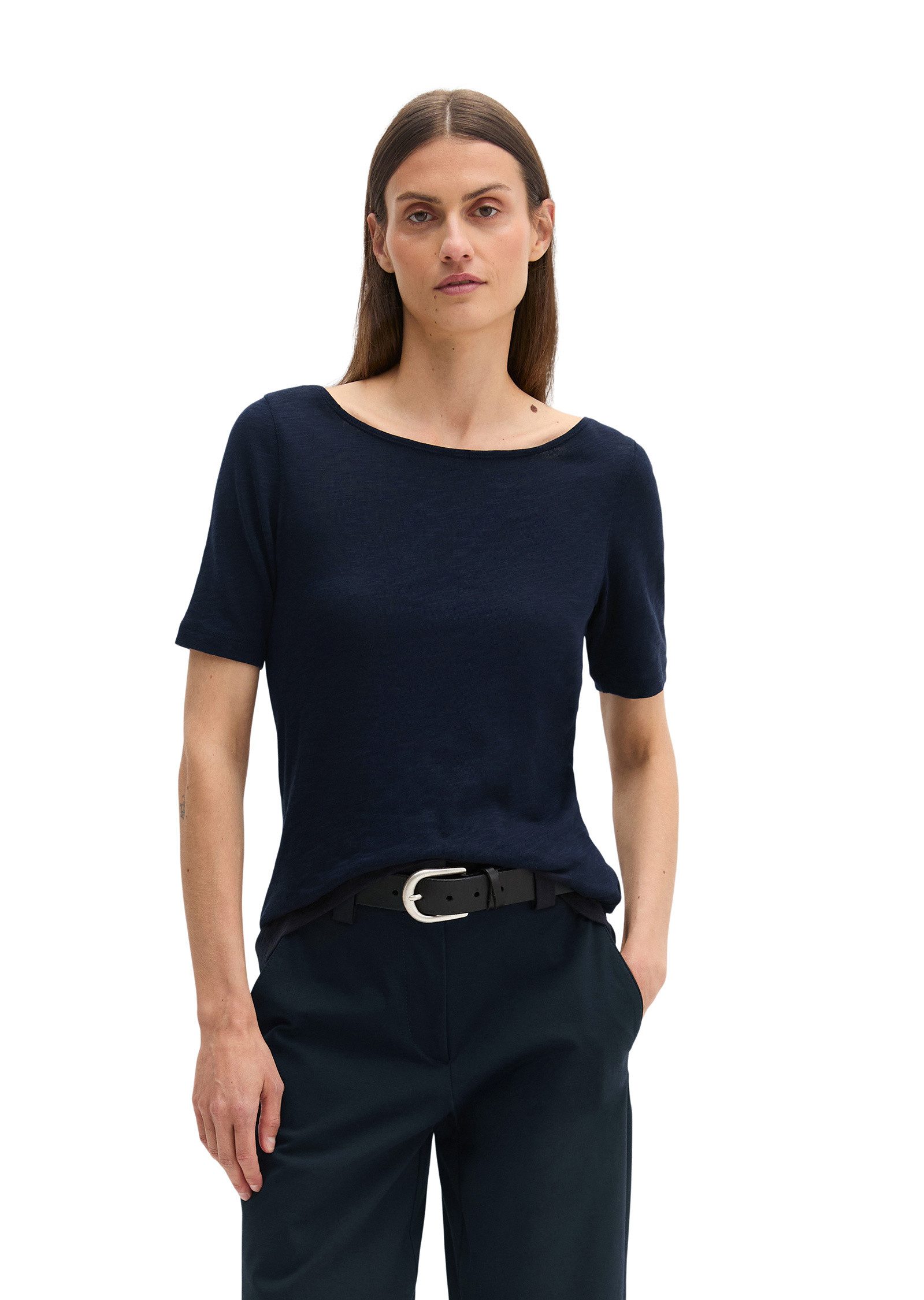Marc O'Polo T-Shirt mit U-Boot-Ausschnitt