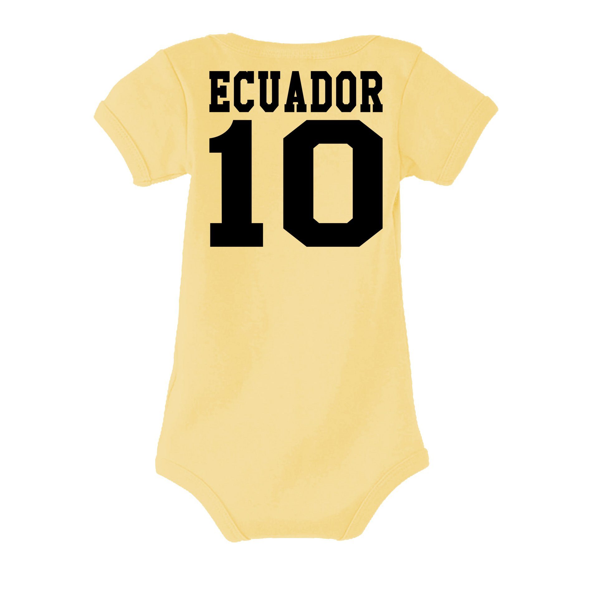 Trikot Baby Weltmeister Ecuador Kinder Sport Handball Fußball & Copa Strampler Blondie Brownie