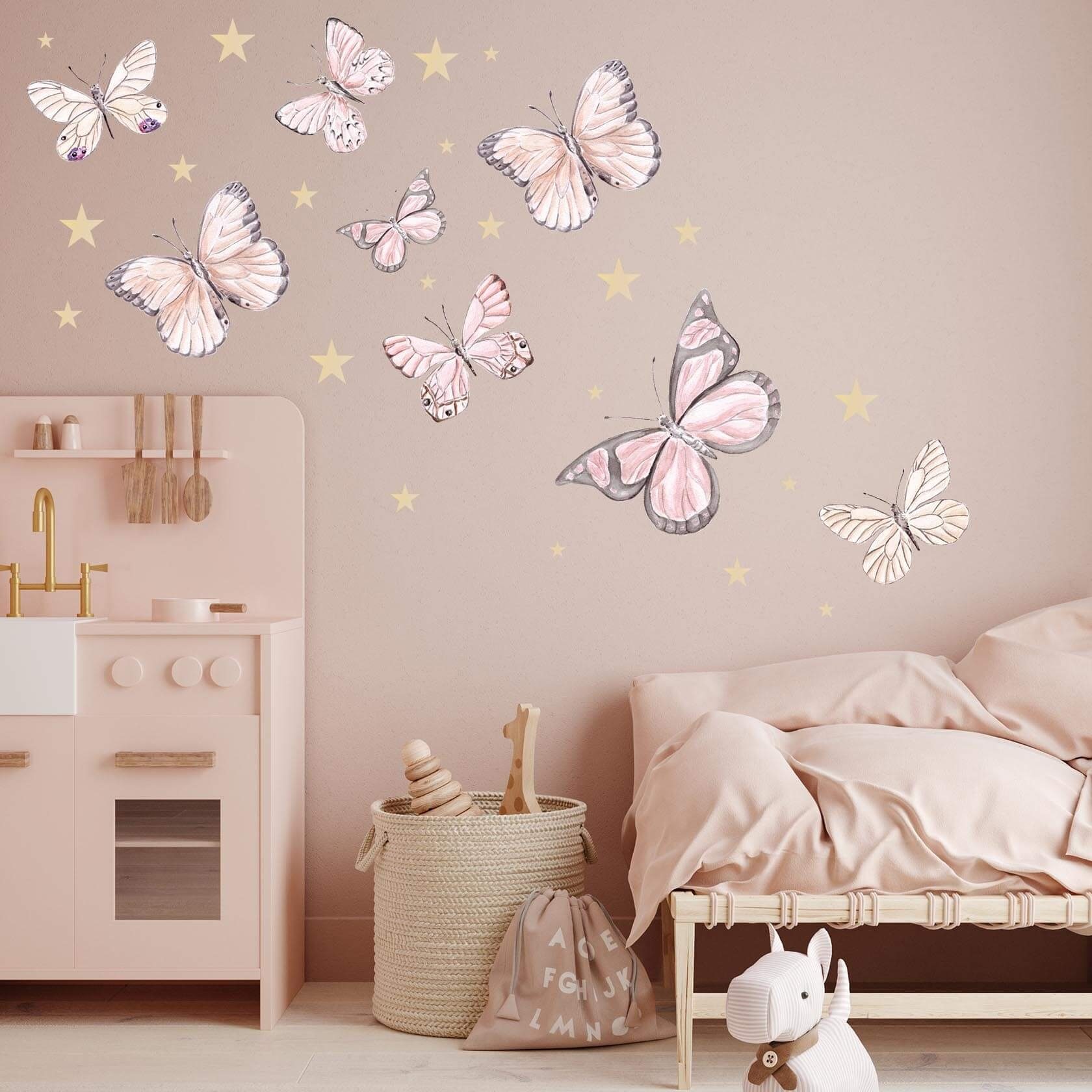 WANDKIND Wandtattoo Schmetterling Set V210