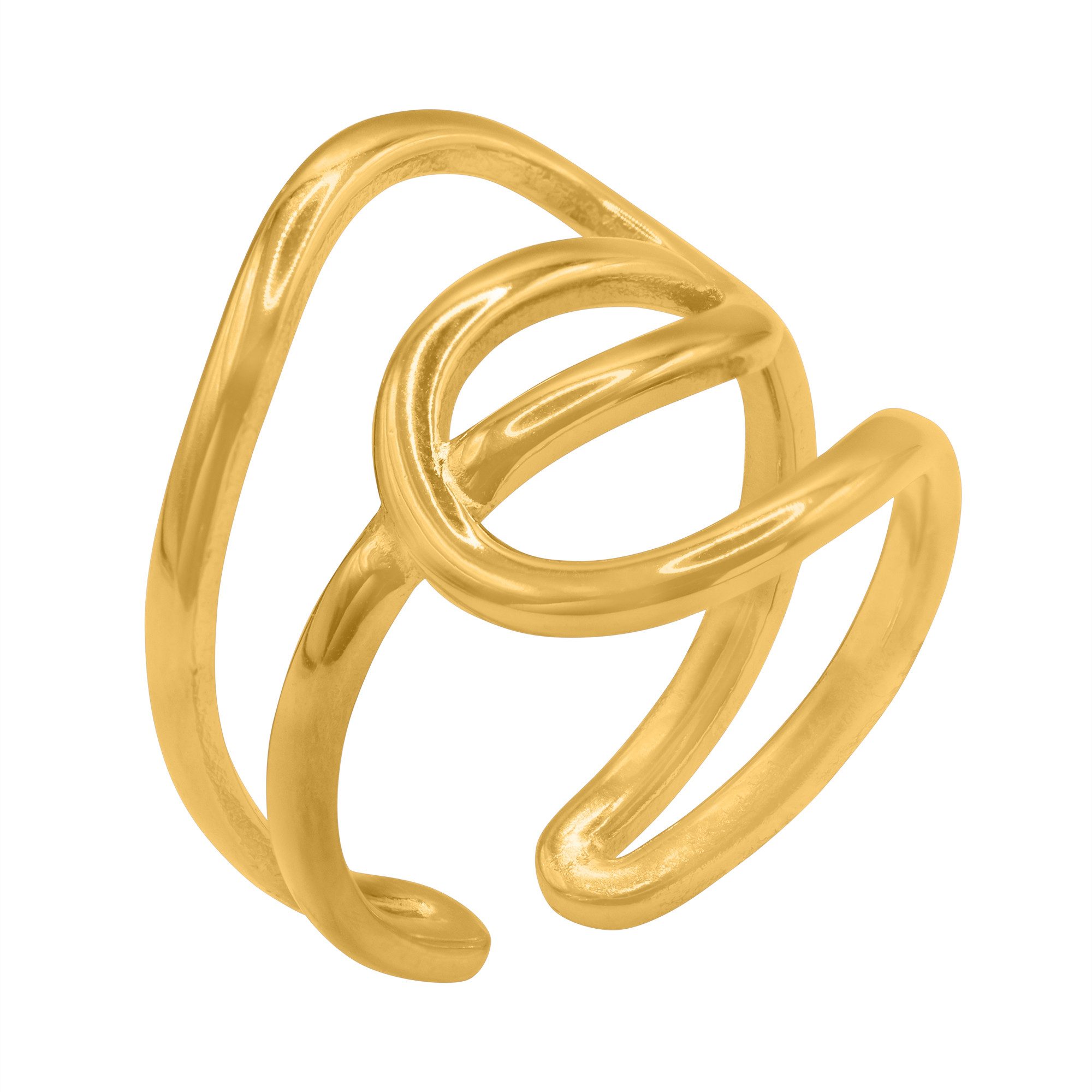 Fingerring Mucia goldfarben