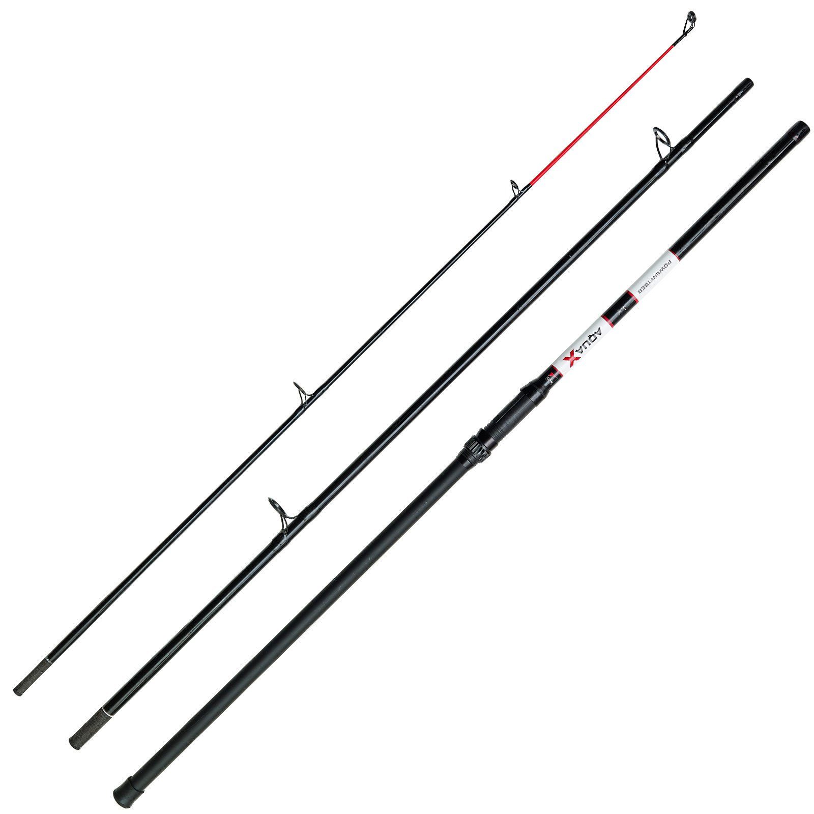 DAM Fishing Brandungsrute, (3-tlg), DAM Aqua-X Surf 3pc 3,60m 100-250g Brandungsrute