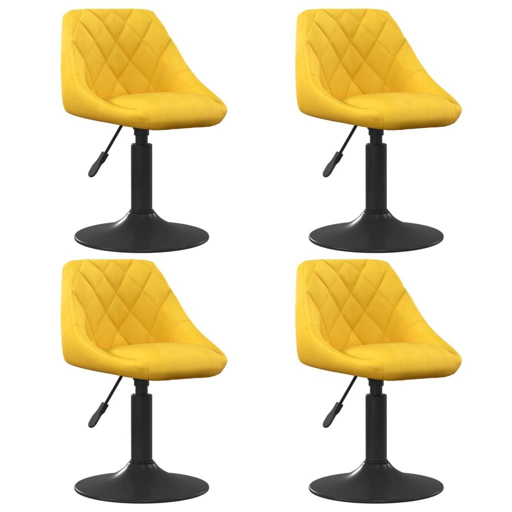 vidaXL Esszimmerstuhl Esszimmerstühle 4 Stk. Drehbar günstig online kaufen
