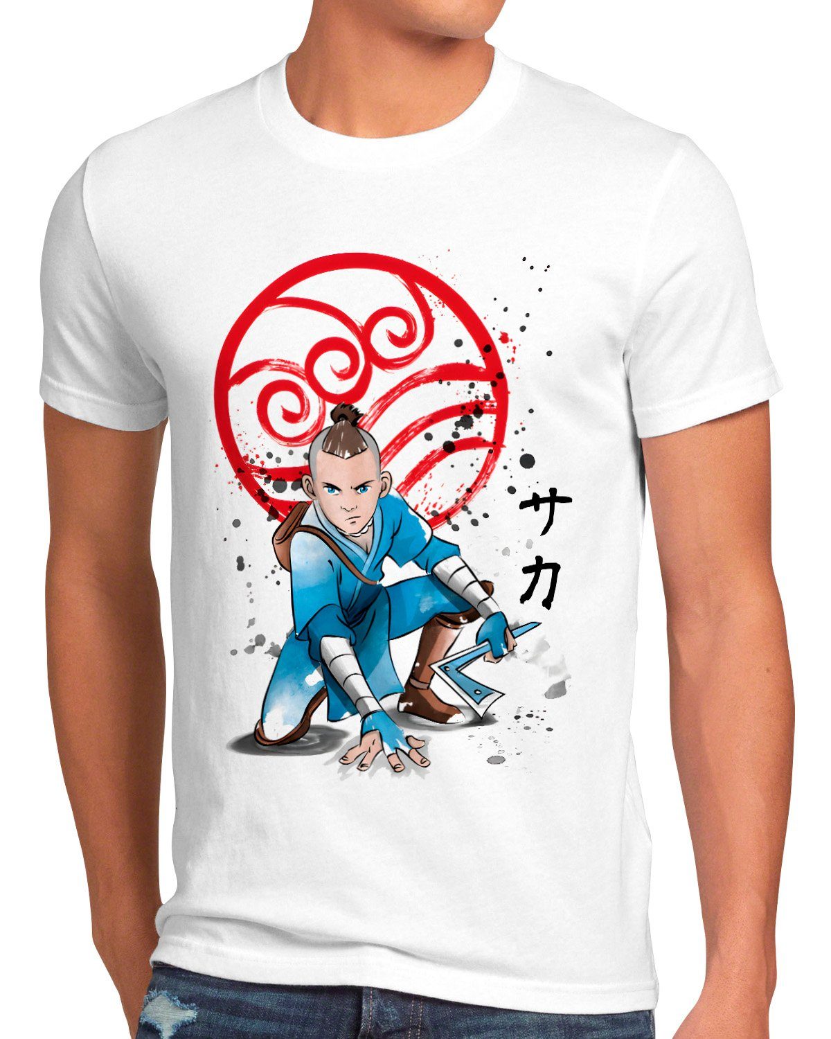 style3 Print-Shirt last anime japan avatar manga airbender | T-Shirts