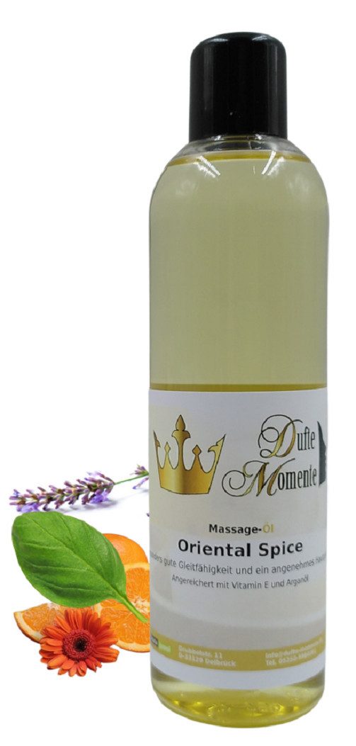 Dufte Momente Massageöl Oriental Spice (Basilikum, Koriander, Lavendel ...