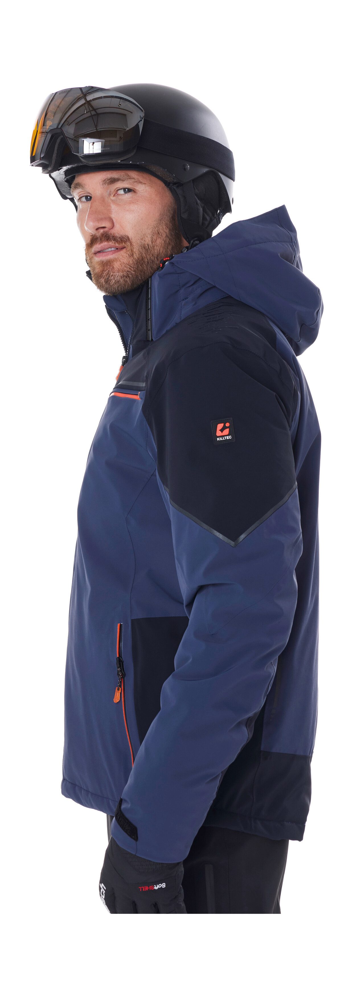 Killtec Skijacke KSW 51 MN SKI JCKT Herren Funktionsjacke: wasserdicht, atmungsaktiv, 4-Wege-Stretch