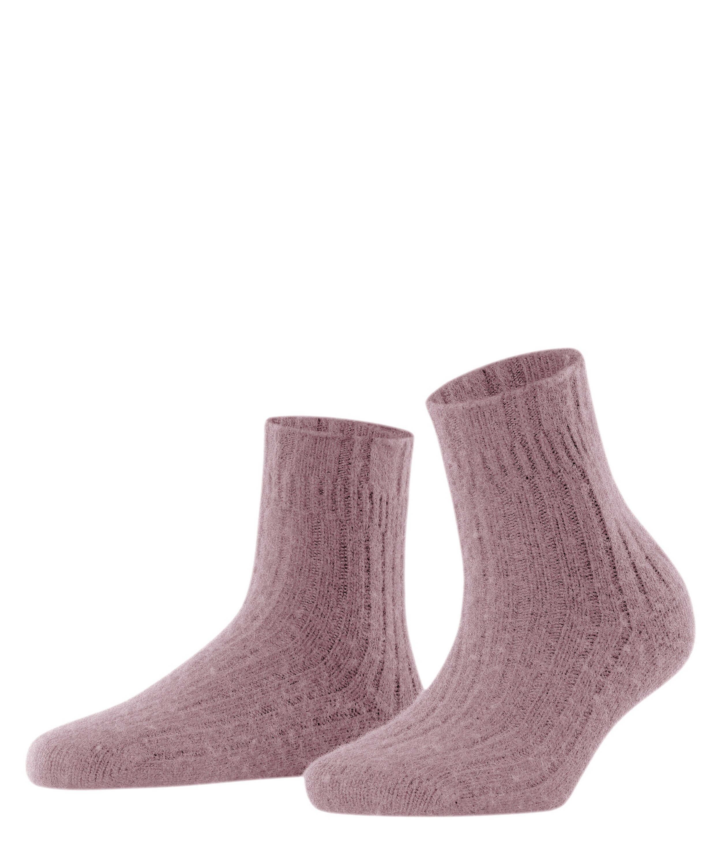 Haussocken Bedsock Rib Haussocken mit Kaschmiranteil