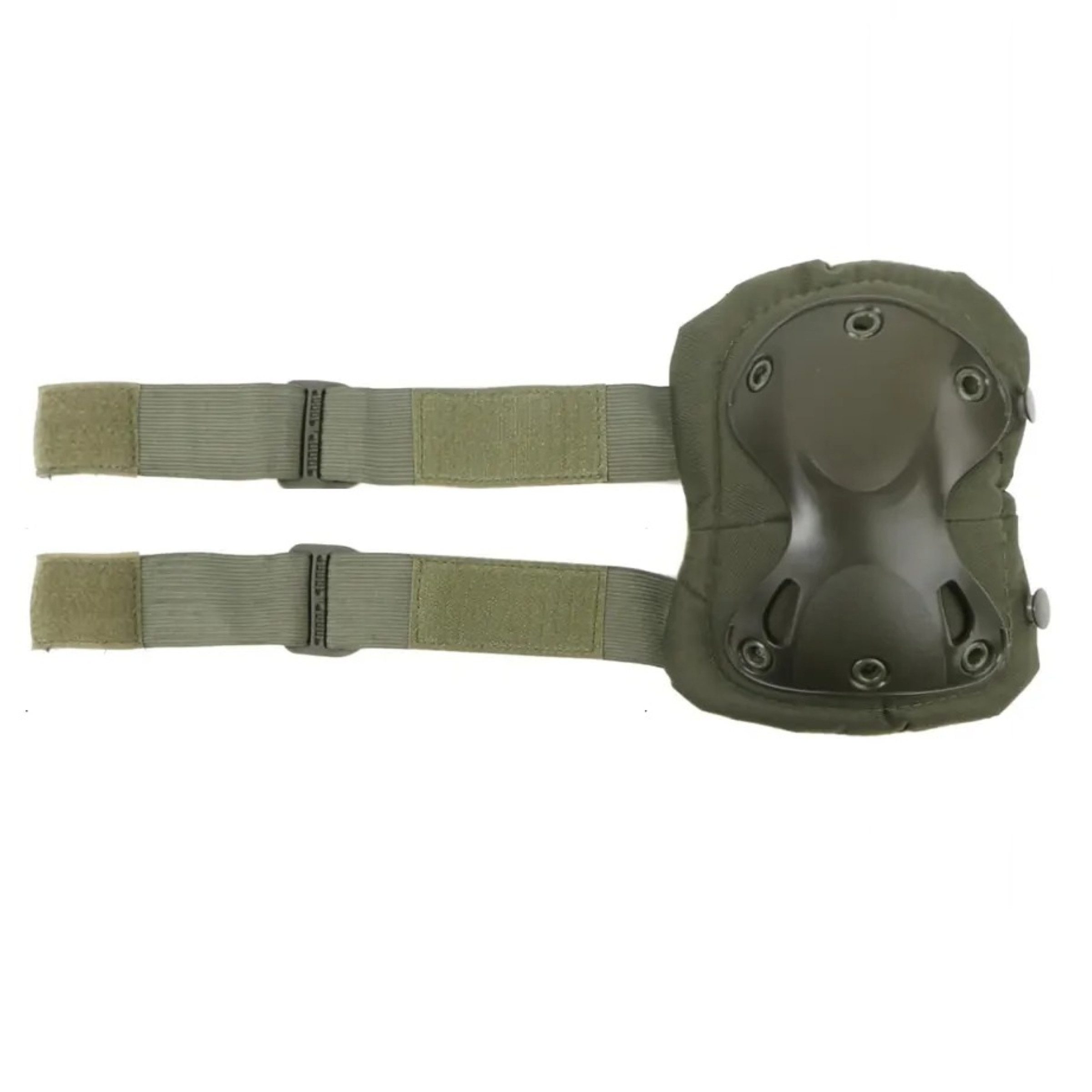 Foxter Protektoren-Set Taktische Knie- & Ellbogenschoner Set Schutzpolster Outdoor (Knie und Ellbogenschoner Set Universalgröße mit Schnellverschluss, Knie Ellbogen Schutzset mit EVA Polsterung für Outdoor Training), EVA-Polsterung, verstellbare Riemen, Schnellverschluss