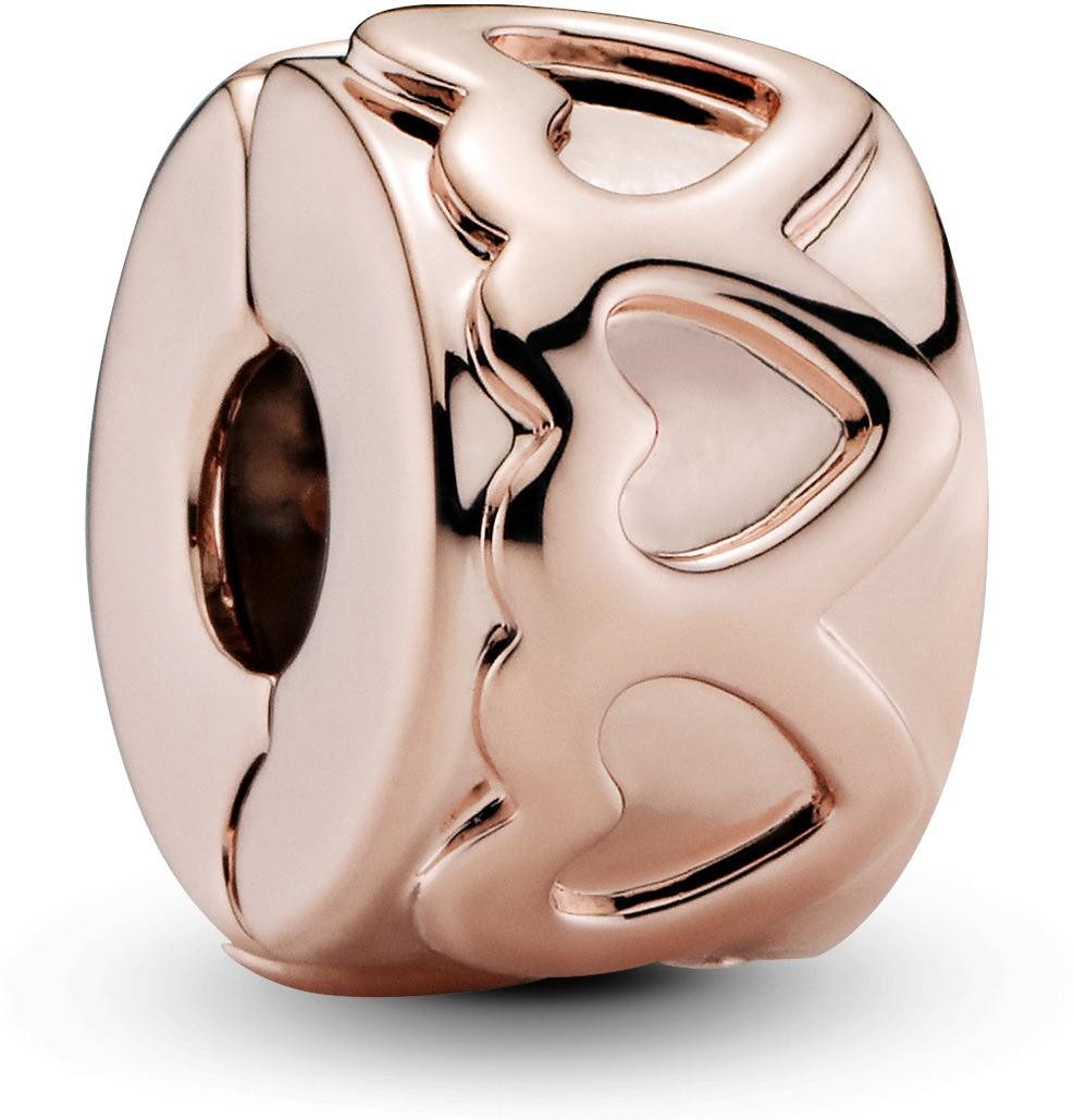 Pandora Kettenanhänger Pandora Gereihte Herzen Clip günstig online kaufen