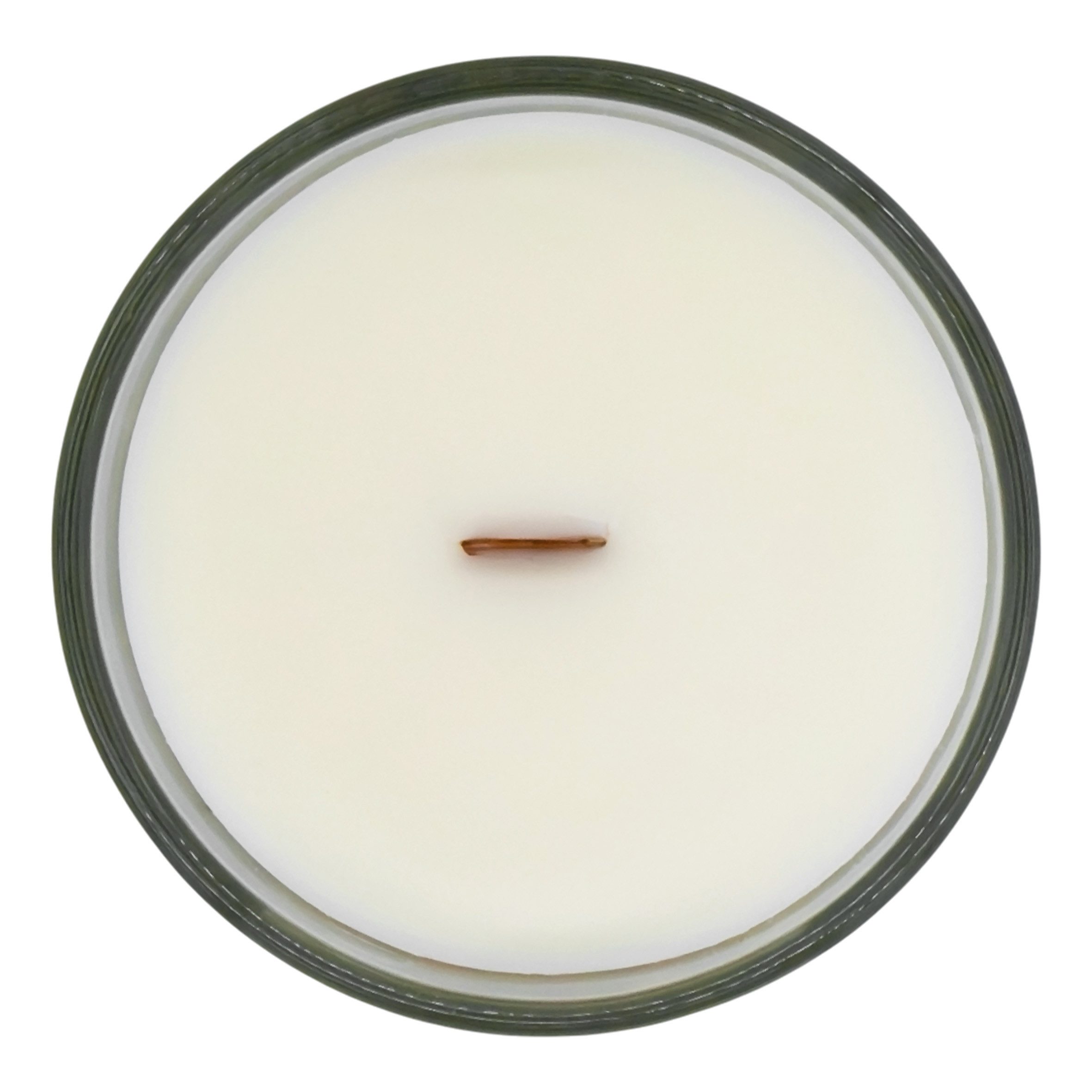 Spetebo Duftkerze Duftkerze im Glas 13 cm - White Cotton Duft (Anzahl, 1-tlg., Stück), mit Knisterdocht