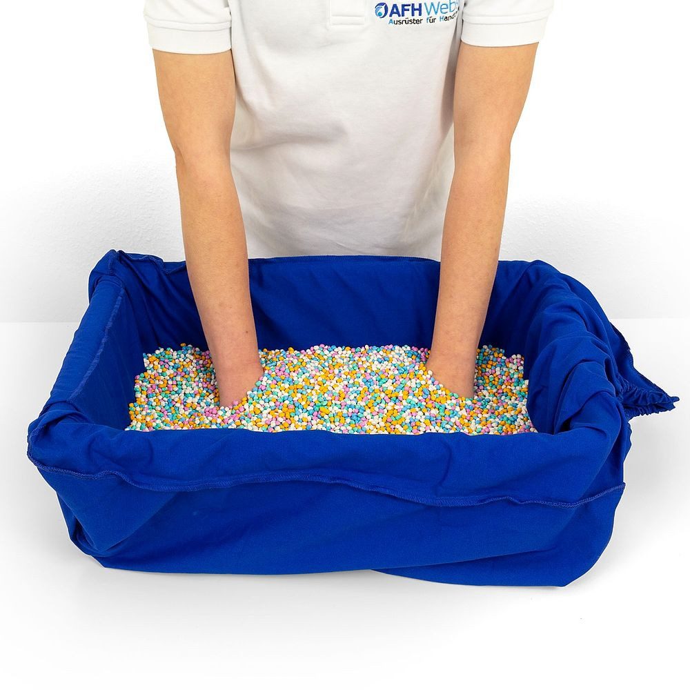 AFH Webshop Trainingshilfe Sensorik-Wanne Premium, Für Anwendungen mit Sensorik Stone Beans