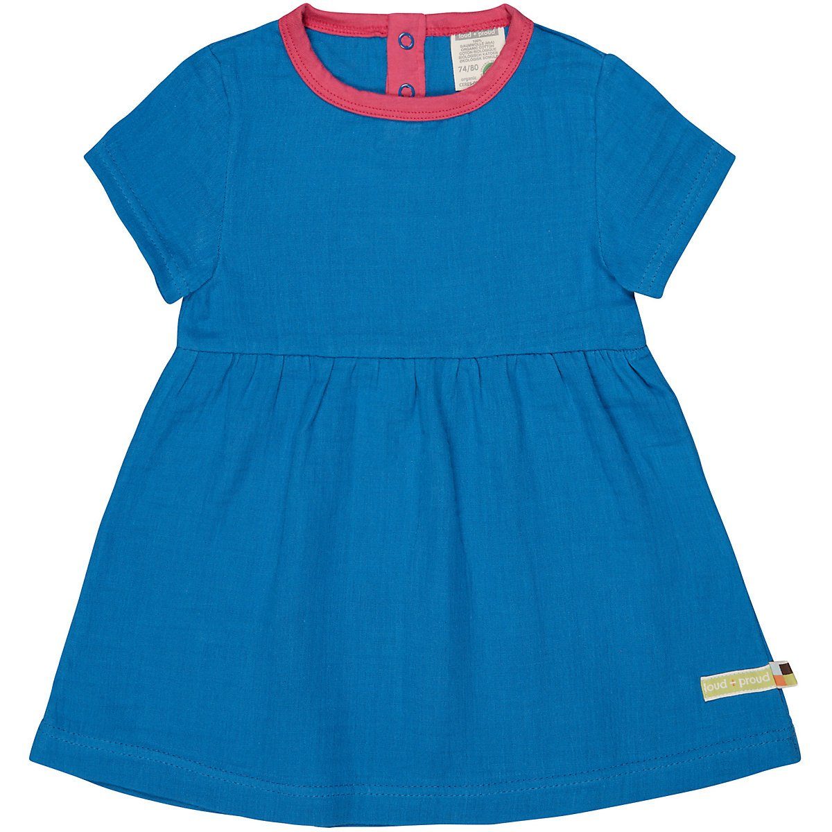 Kinder Kids (Gr. 92 -146) loud + proud A-Linien-Kleid Kleid aus Musselin Kleider für Mädchen
