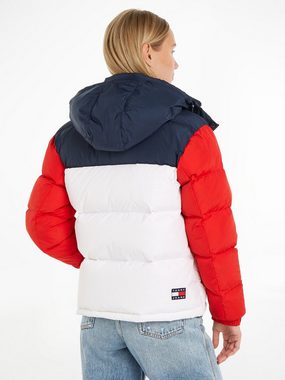 Tommy Jeans Steppjacke TJW CBLK ALASKA PUFFER im modischem Colorblocking, mit Kapuze