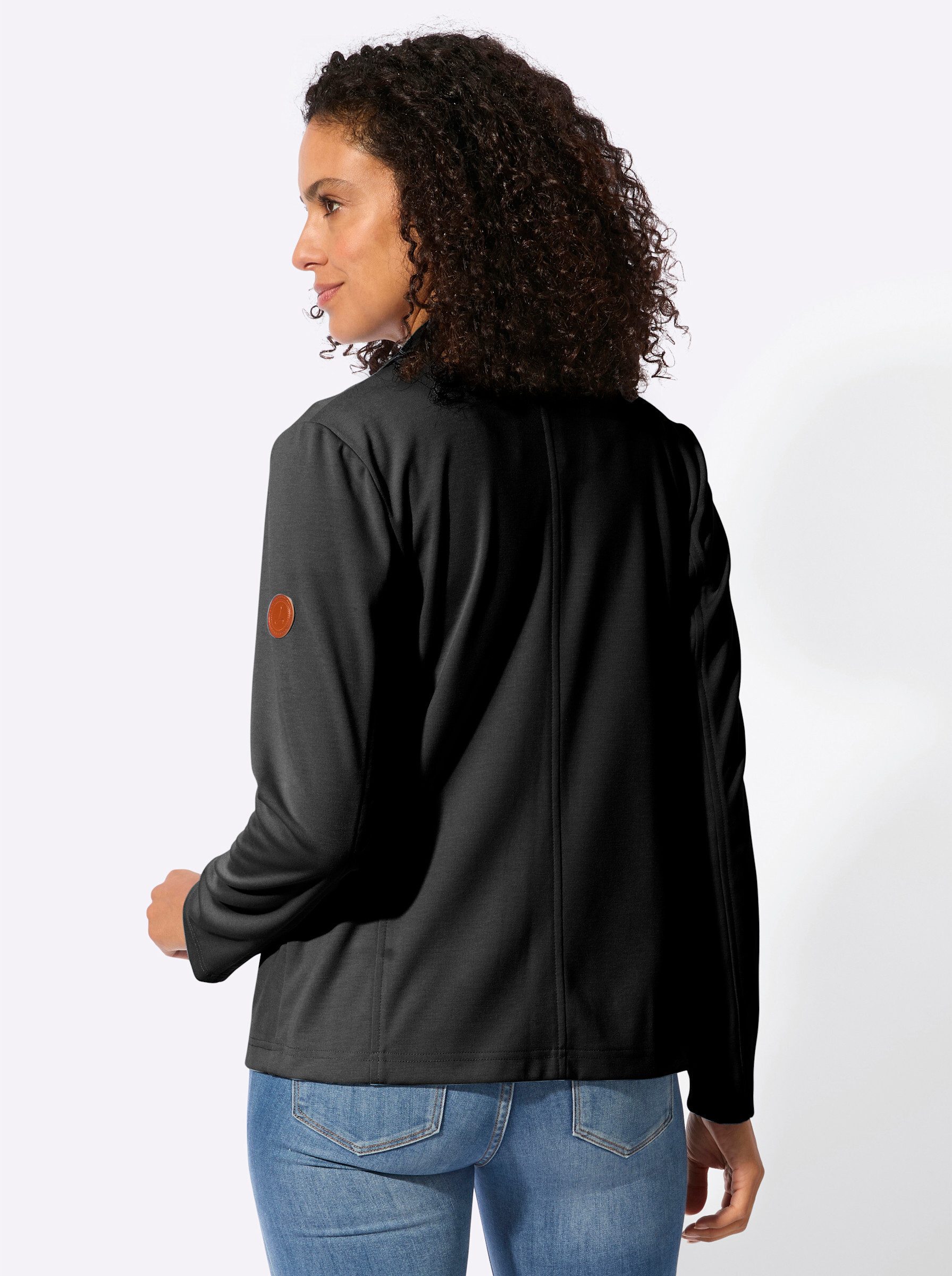 Witt Blusenblazer Jersey-Blazer Langarm