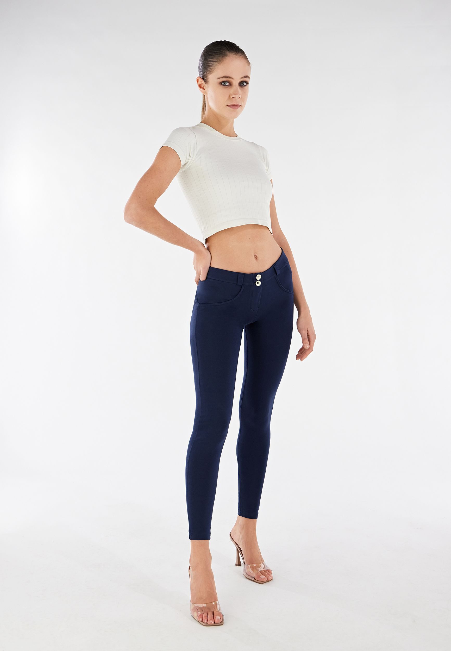 Freddy Jeansjeggings WR.UP® Push up-Hose aus Superskinny Bio-Baumwolle Regular Waist