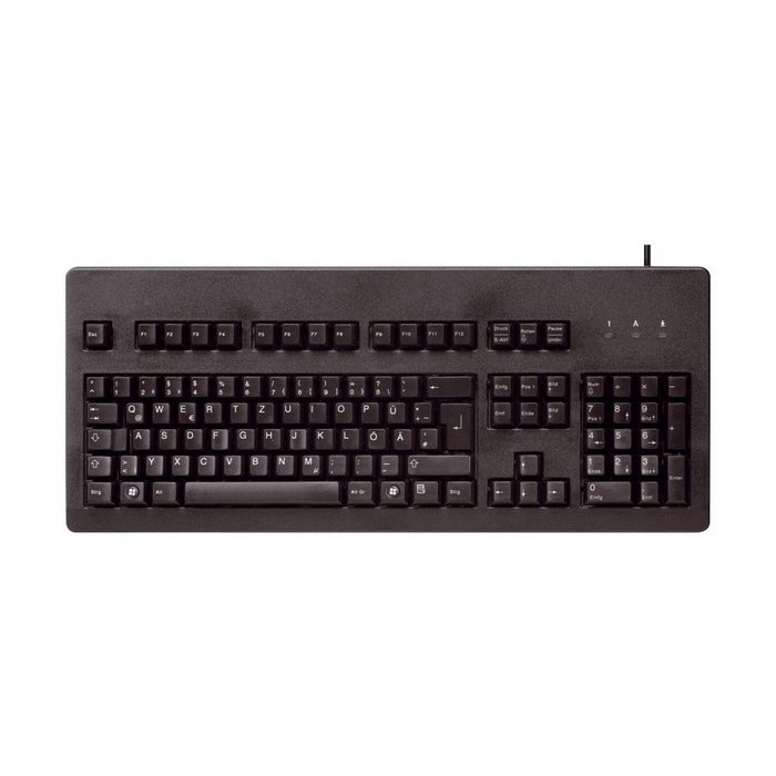Cherry G80-3000LSCDE-2 / USB+PS-2 / schwarz Tastatur- und Maus-Set