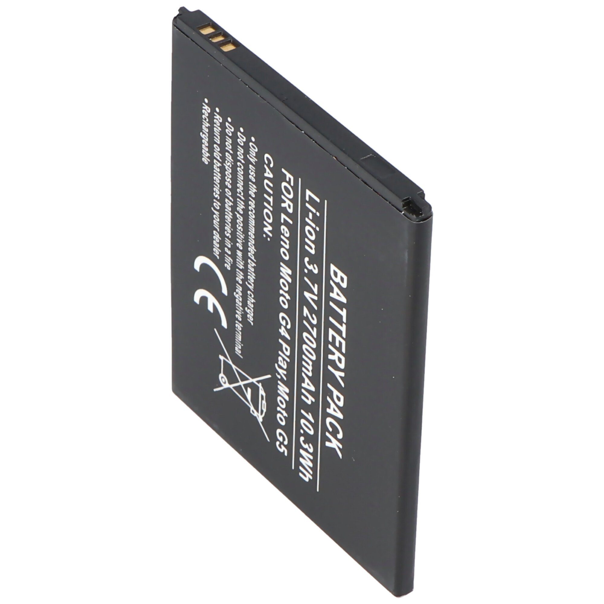 AccuCell Akku passend für den Motorola Moto E4 Akku GK40, SNN5967A, SNN5967B Akku 2700 mAh (3,7 V)