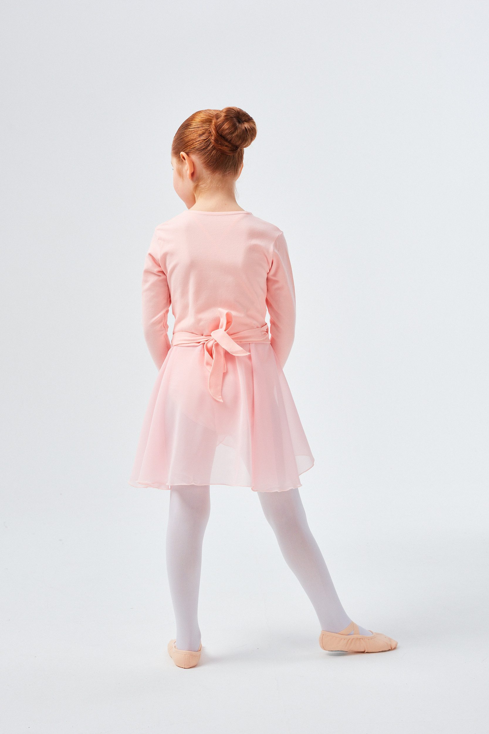 tanzmuster Sweatjacke Ballett Wickelacke Mandy aus weicher Baumwolle ärmelloser Ballettbody aus weichem Baumwollmischgewebe