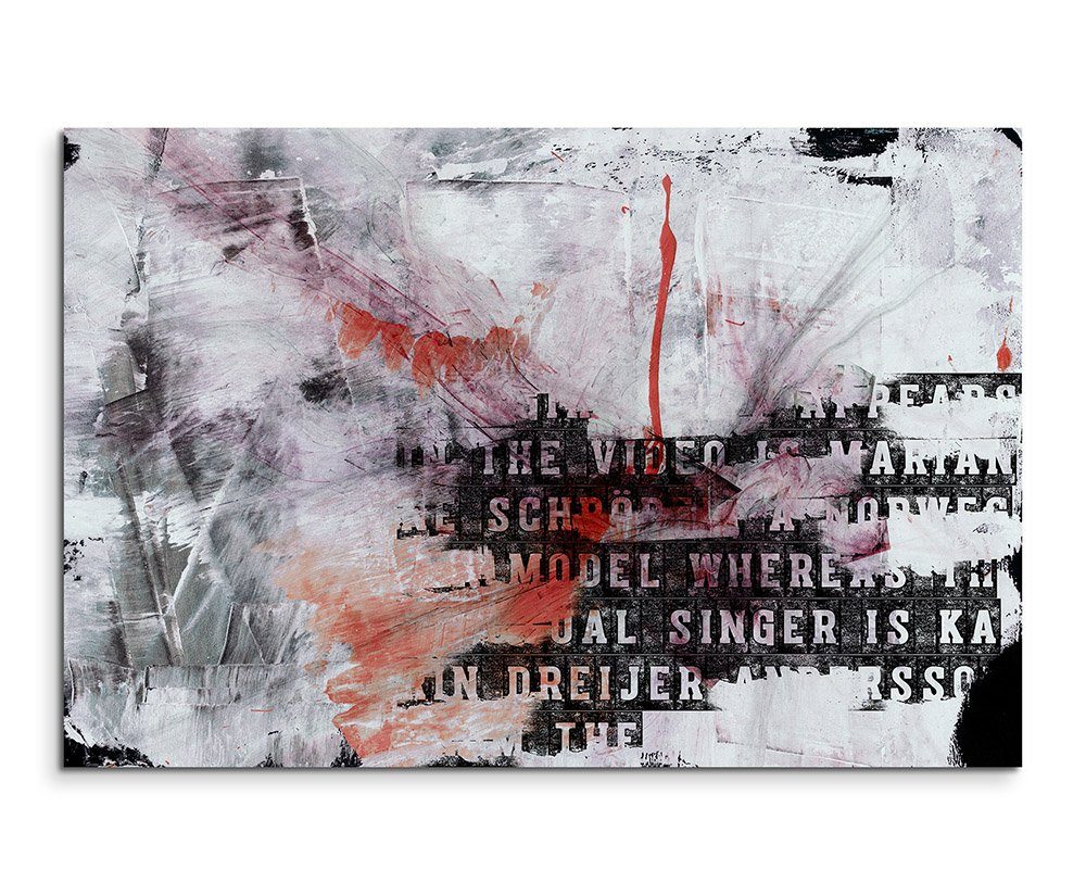 Sinus Art Leinwandbild Abstrakt 742 120x80cm