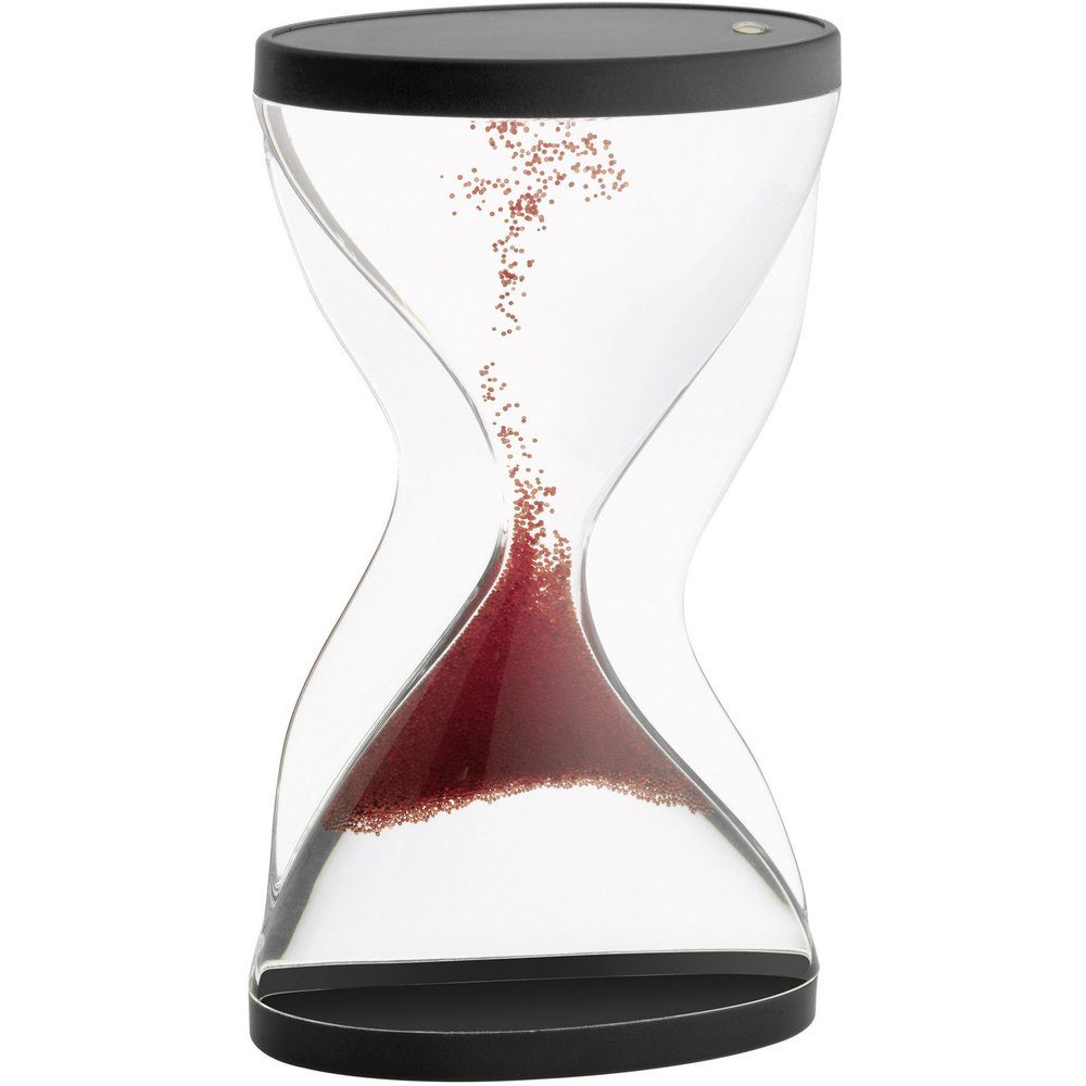 Eieruhr TFA Dostmann 18.6004.05 Sanduhr Acrylglas klar, Rot, Schwarz mechanisc