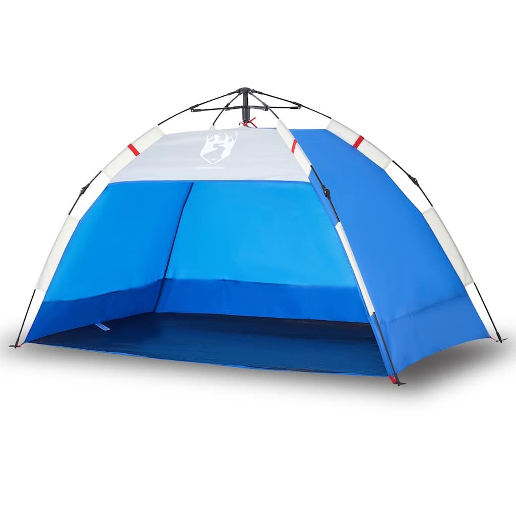 Kuppelzelt Strandzelt 2 Personen Azurblau Quick Release Wasserdicht