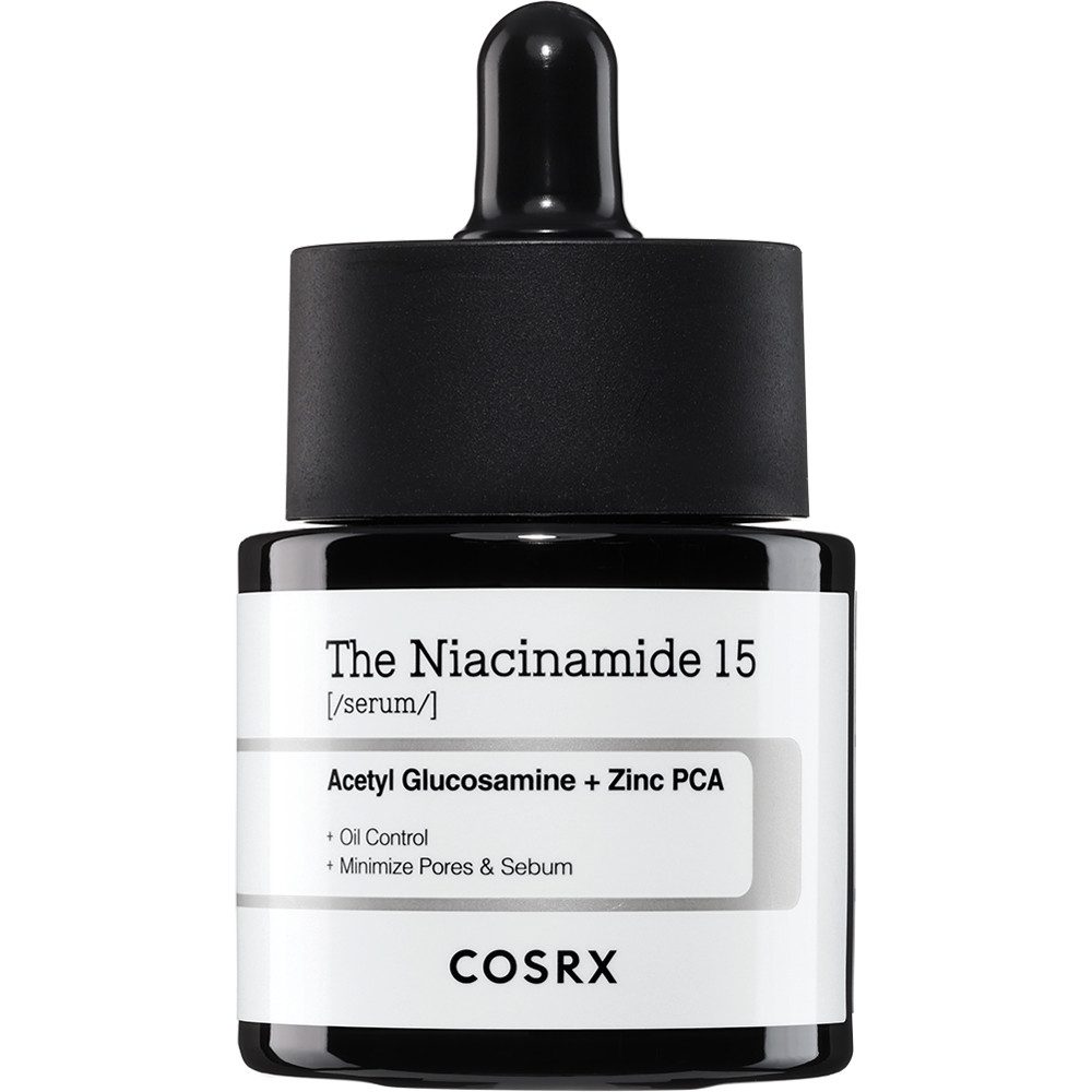 Cosrx Gesichtsserum THE NIACINAMIDE 15 SERUM, hochkonzentriertes Serum zur Hautverbesserung bei Hautunreinheiten