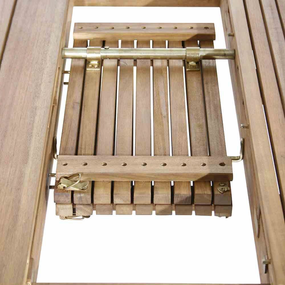 Siena Garden Gartentisch Falun, ausziehbar:150/175/200x100x74 cm, Akazienholz