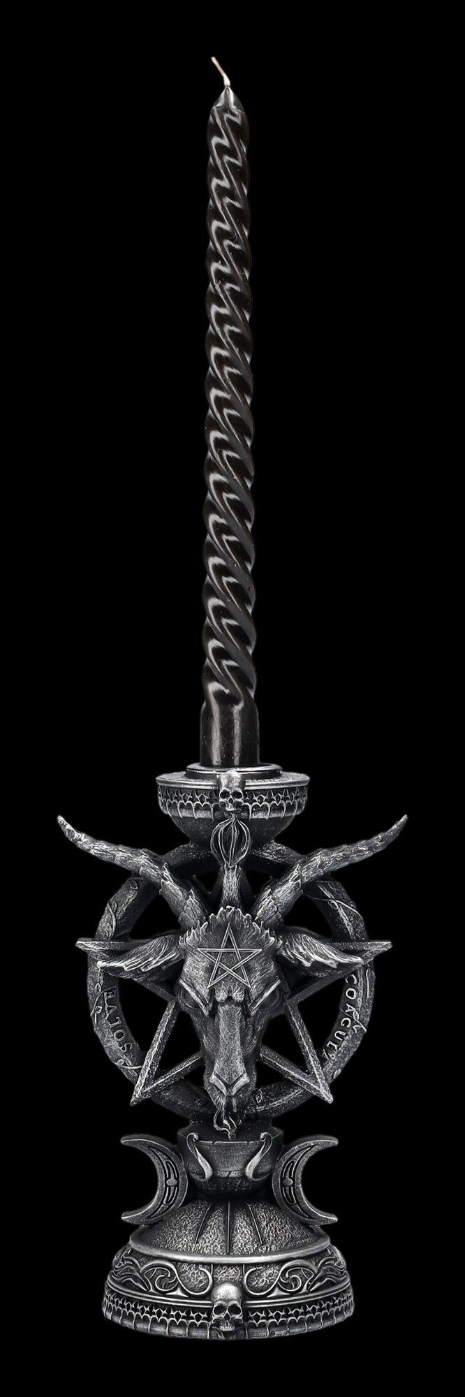 Figuren Shop GmbH Kerzenhalter Kerzenhalter - Light of Baphomet - Nemesis Now - Gothic Dekoartikel