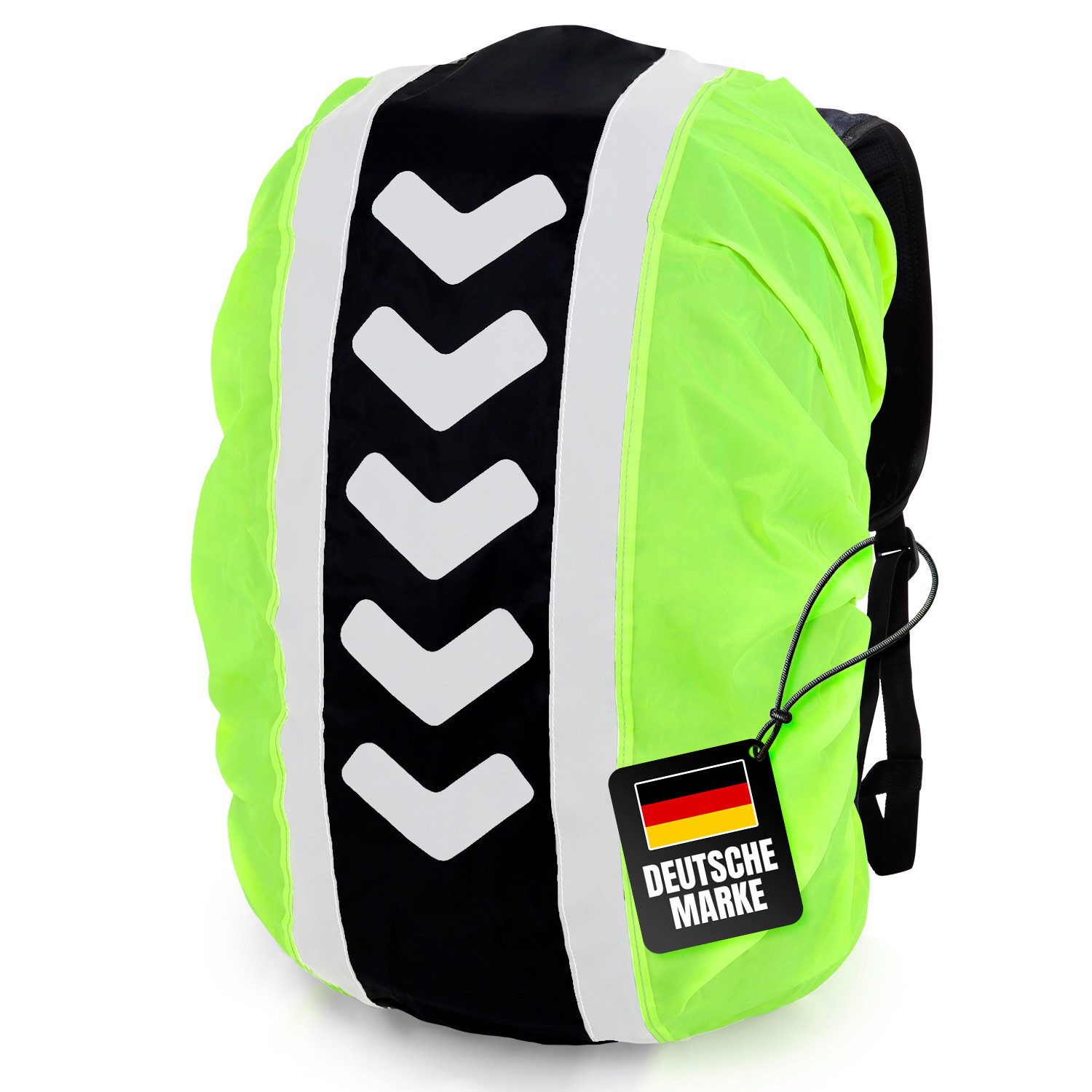FLEXEO Rucksack-Regenschutz mit Reflexstreifen 40-55 Liter (1-St), Reflekto günstig online kaufen