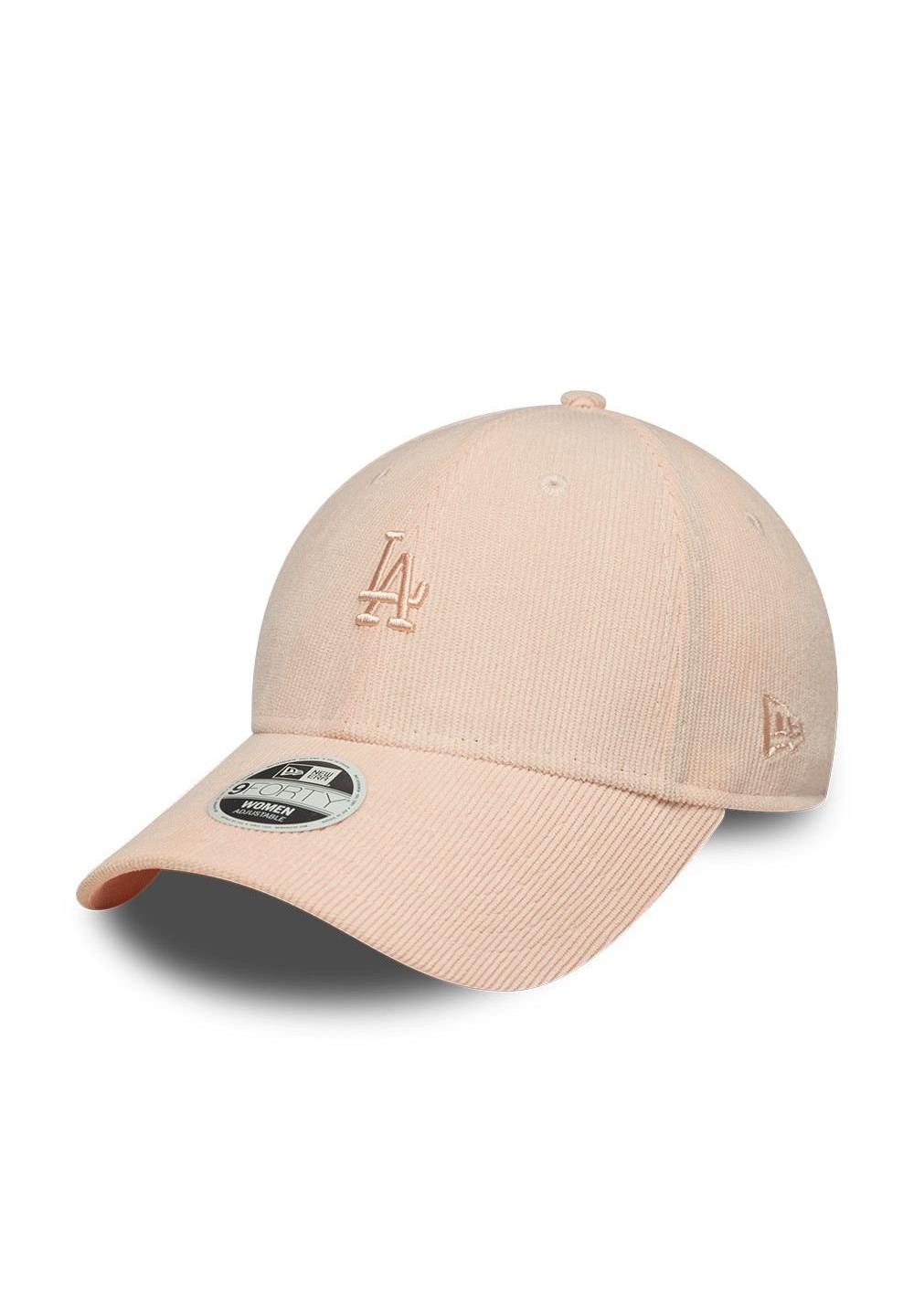 Baseball Cap Los Angeles Dodgers New Era MLB Mini Cord 9Forty Women Cap Rosa