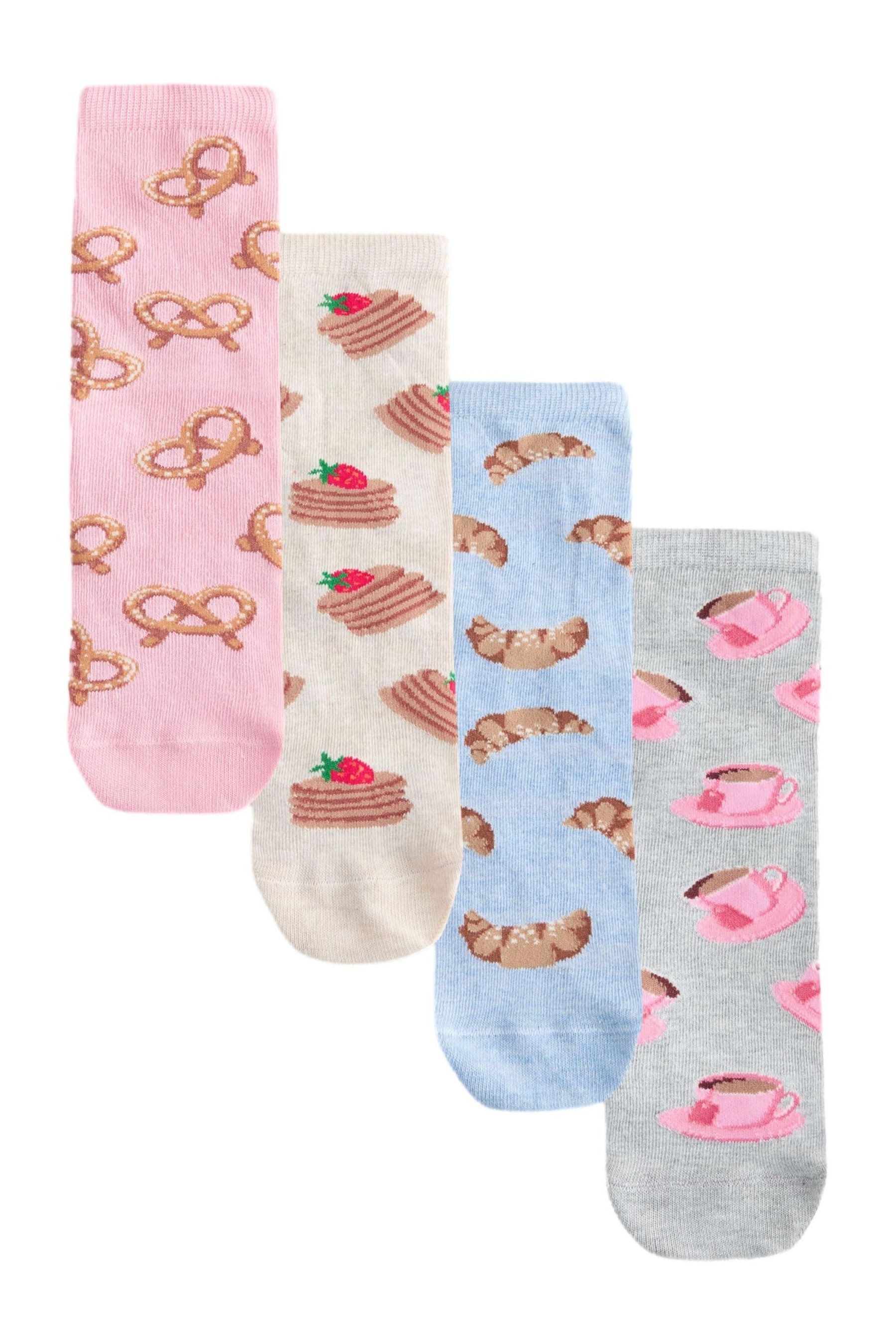 Kurzsocken Knöchelhohe Socken, 4er-Pack