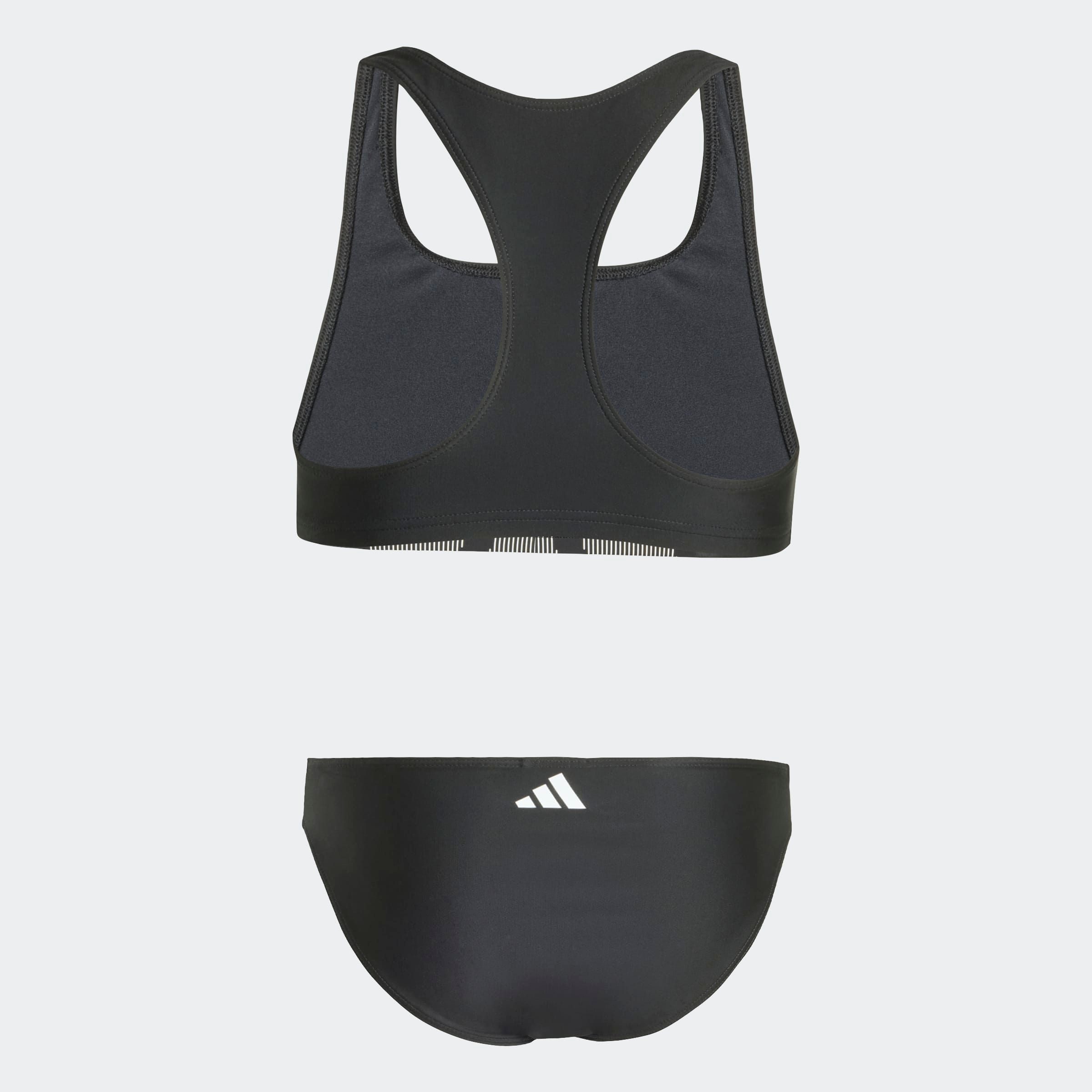 adidas Performance Bustier-Bikini BIG LOGO KIDS BIKINI SET MIT C-FÖRMIGEM RÜCKEN