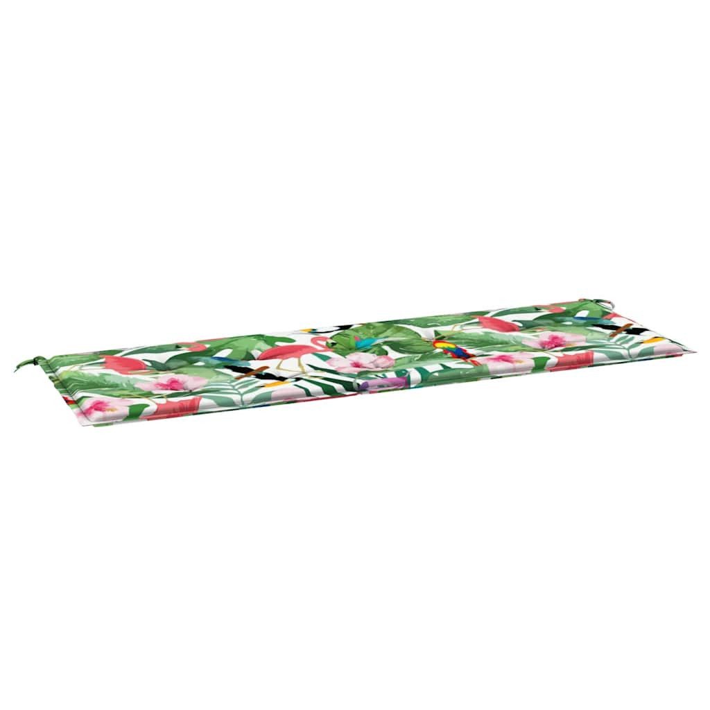 vidaXL Sitzauflage Gartenbank-Auflage Mehrfarbig 150x50x4 cm günstig online kaufen