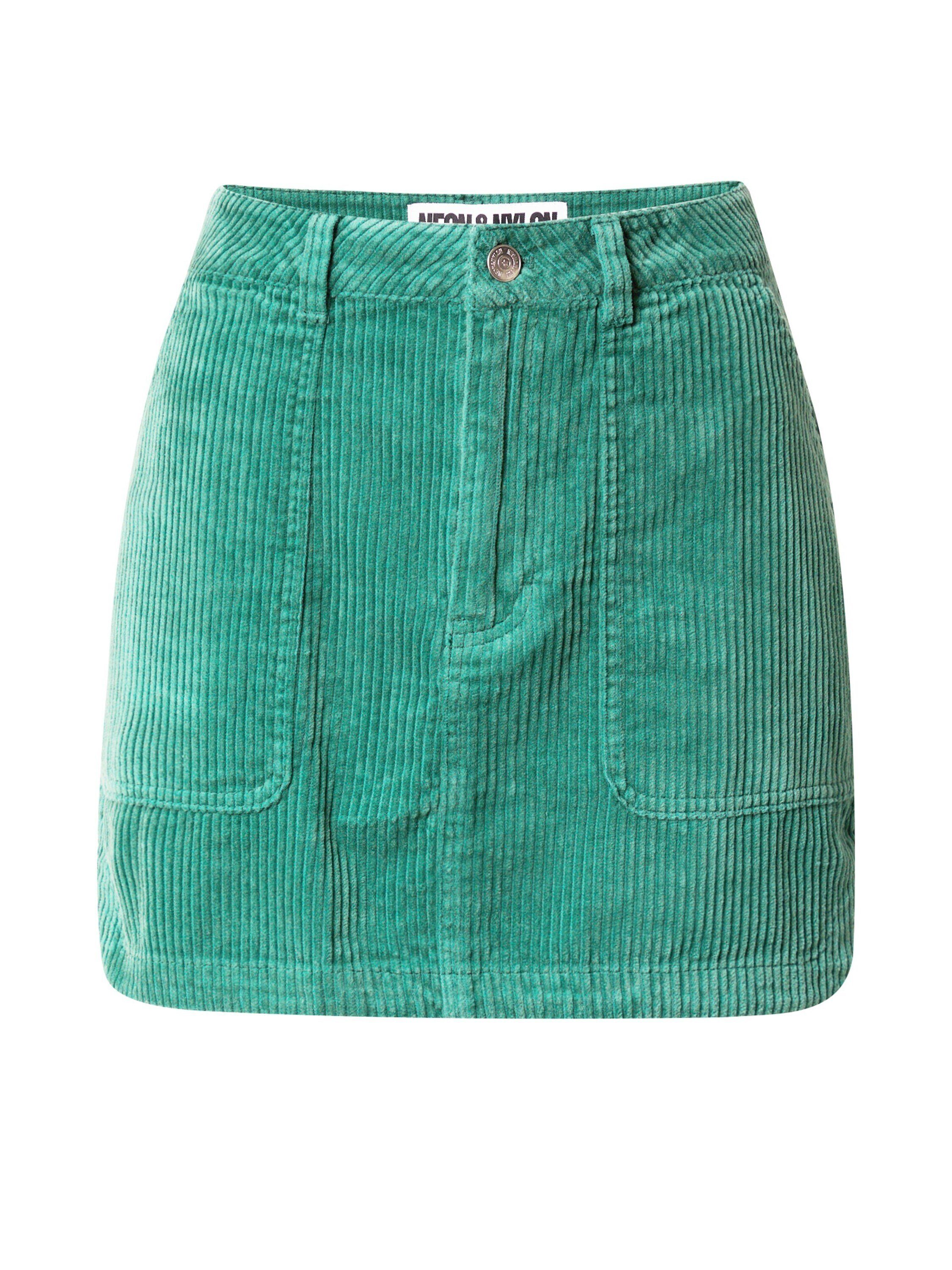 Neon & Nylon Bleistiftrock LASH (1-tlg) Plain/ohne Details