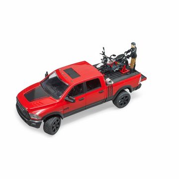Bruder® Spielzeug-Auto RAM 2500 Power Wagon mit Scrambler Ducati Desert S