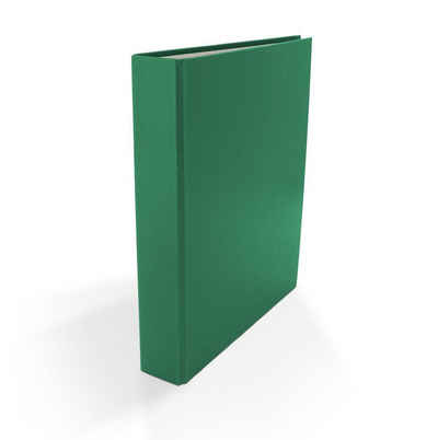 Livepac Office Aktenordner 3x Ringbuch / DIN A4 / 2-Ring Ordner / Farbe: grün