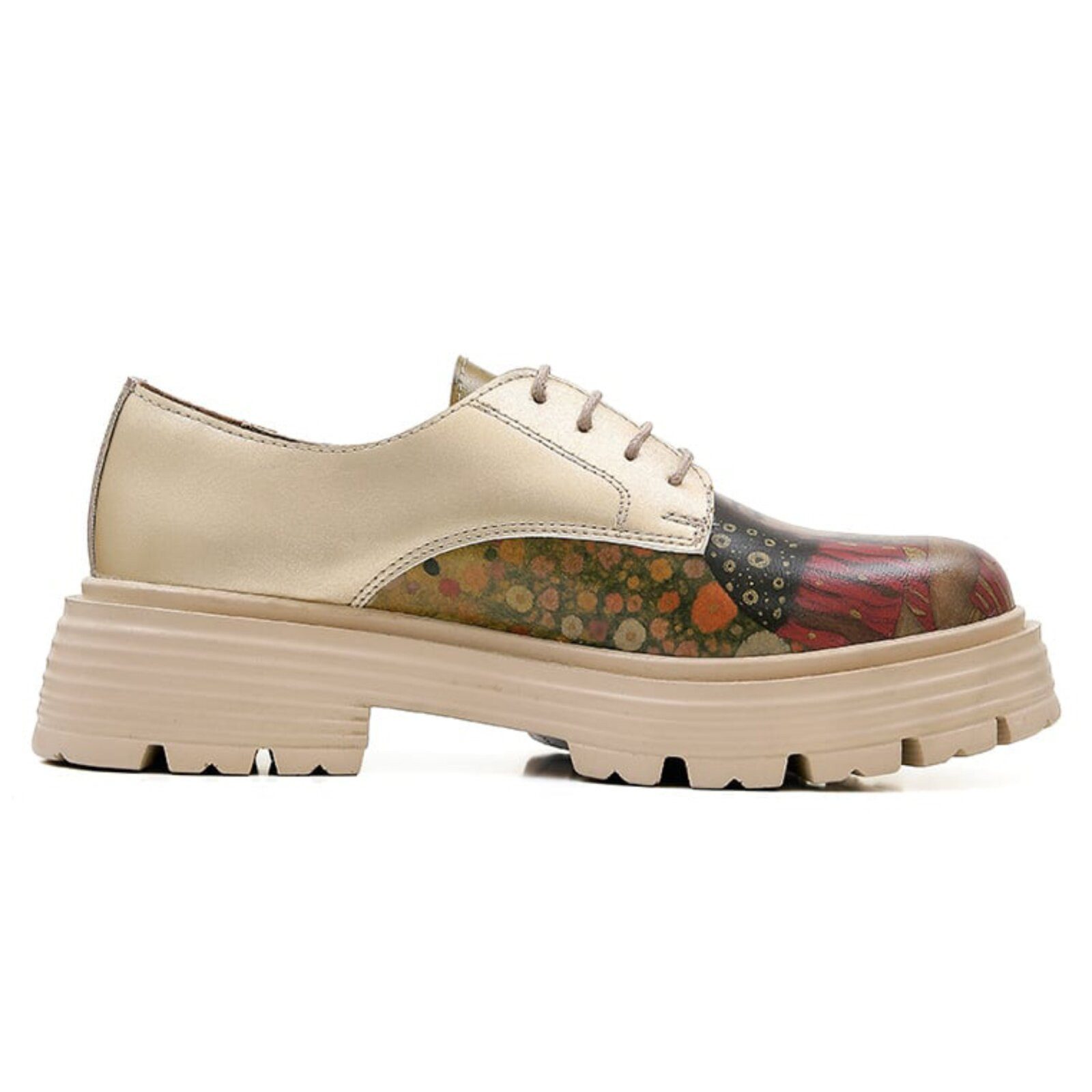 DOGO Brooklyn Shine Damen Halbschuhe Ballerina Handgefertigt