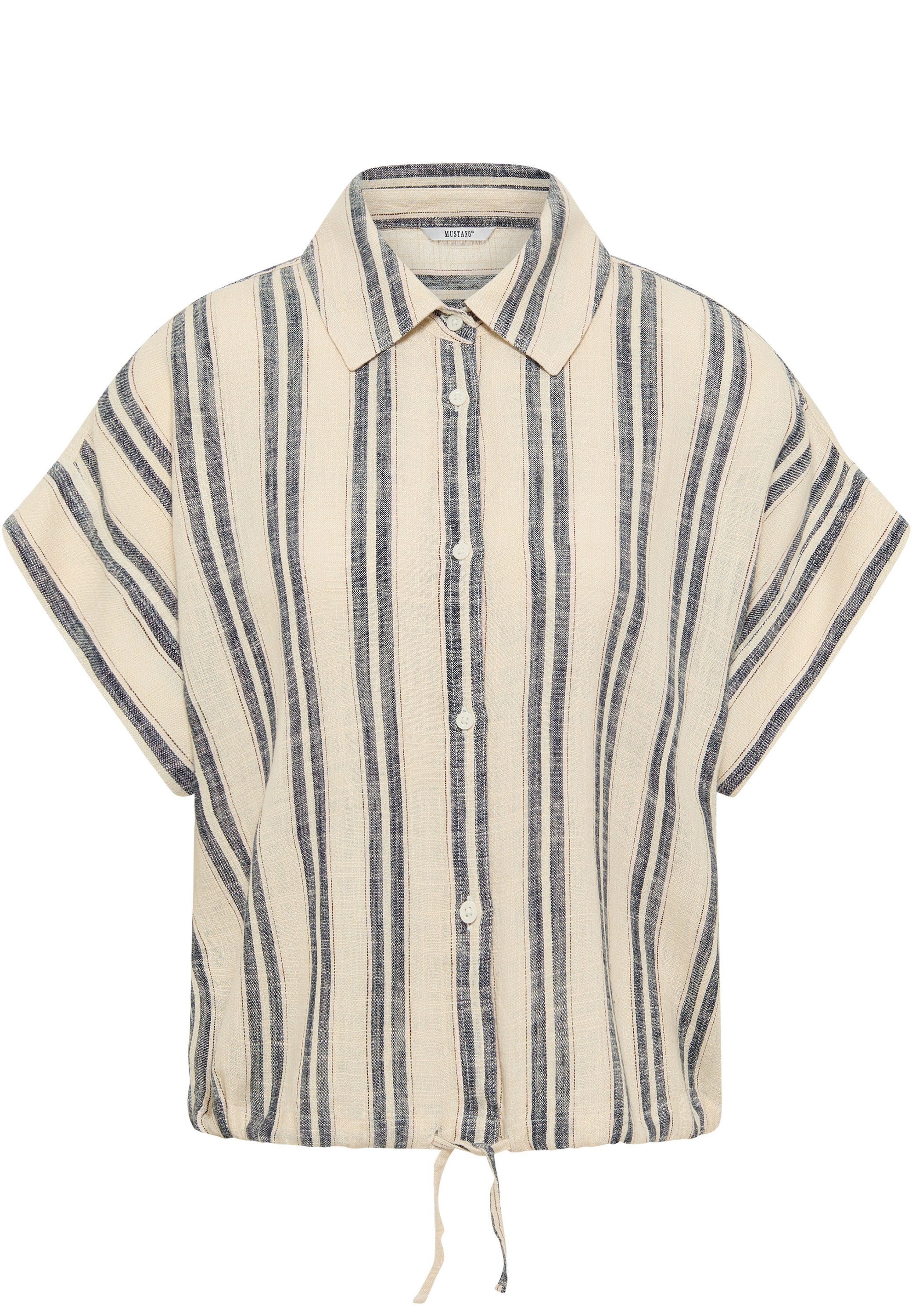 Kurzarmbluse Damen Style Muce Short Sleeve