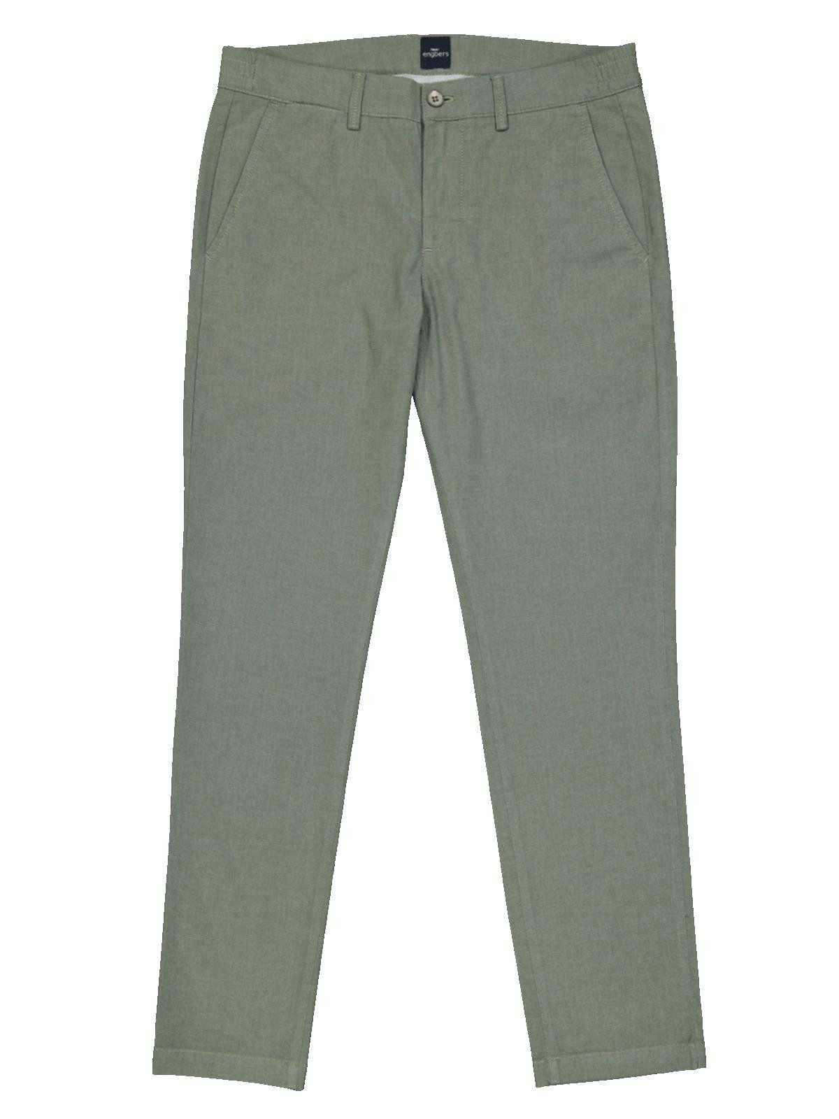 Chinohose Herren Chino regular, Khaki